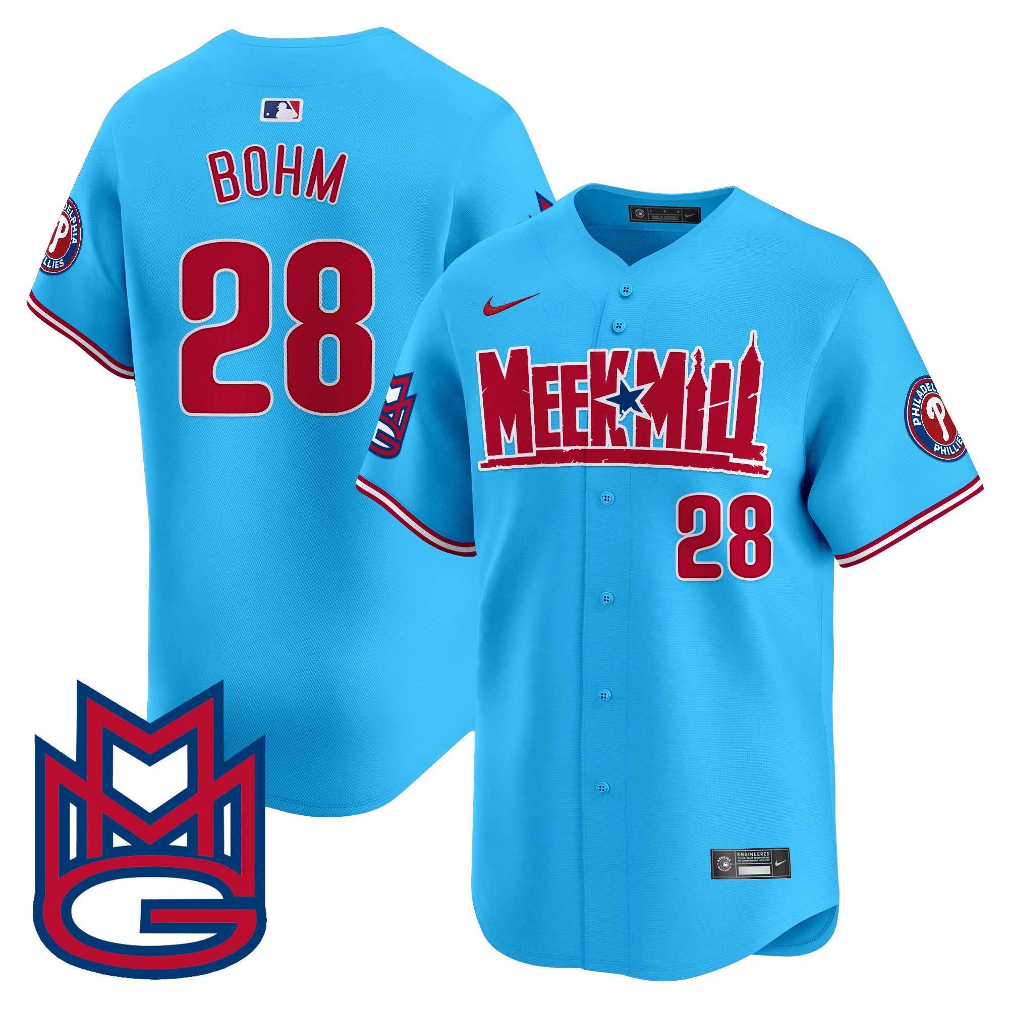 Men’s Meek Mill Vapor Premier Limited Jersey