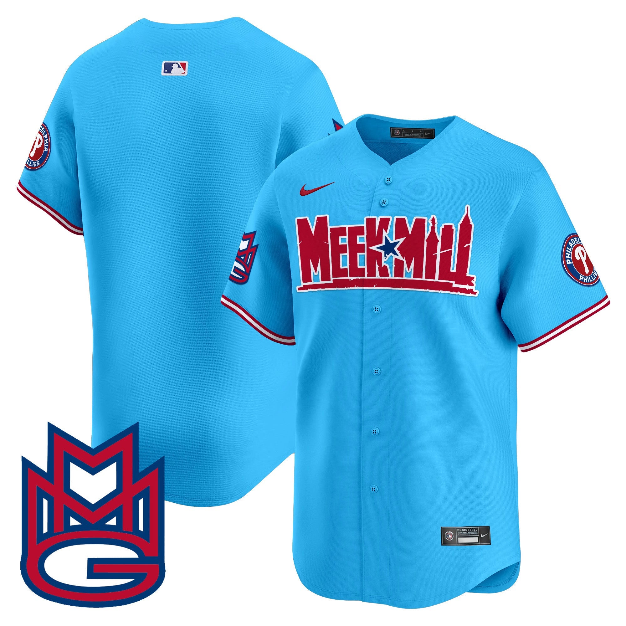 Men’s Meek Mill Vapor Premier Limited Jersey