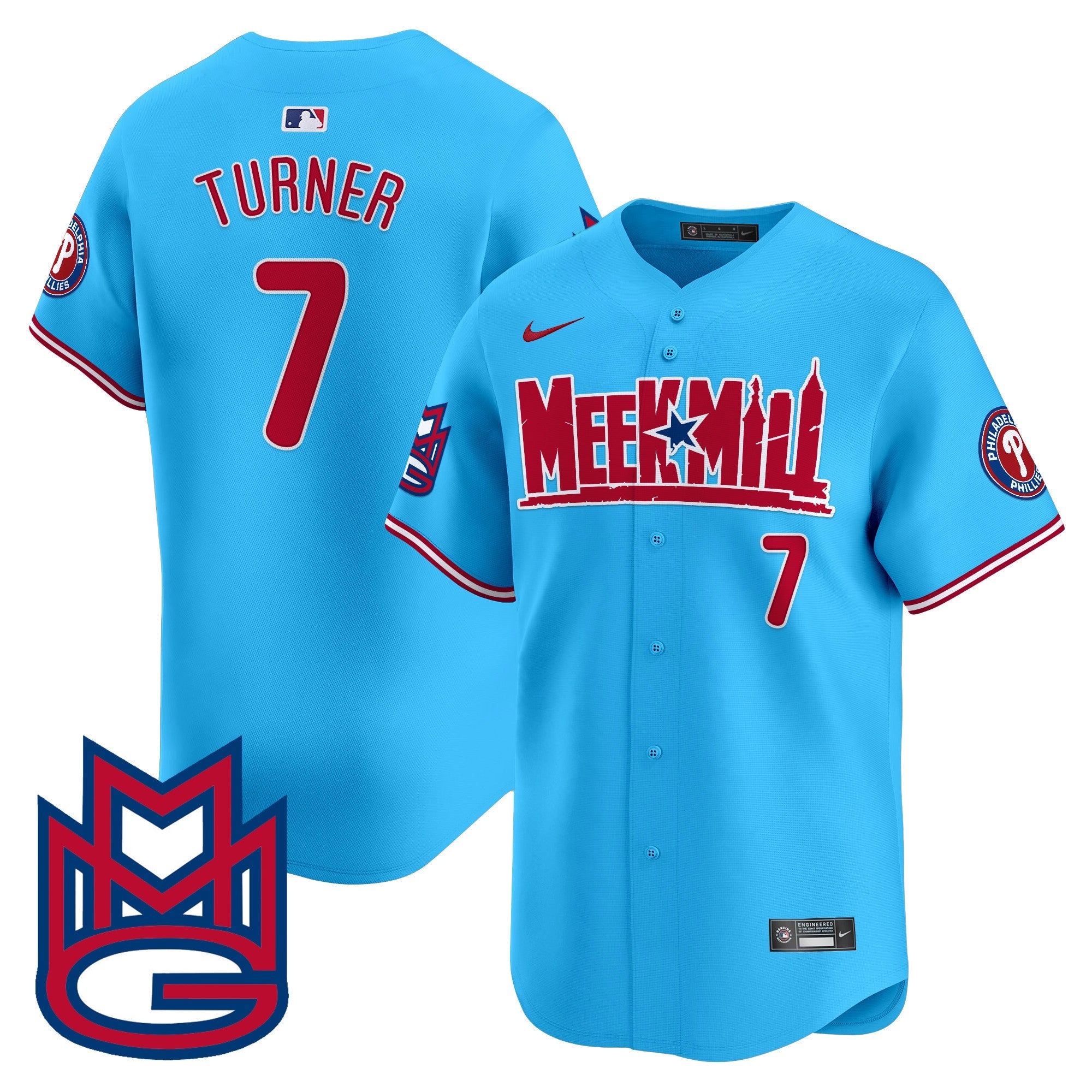Men’s Meek Mill Vapor Premier Limited Jersey