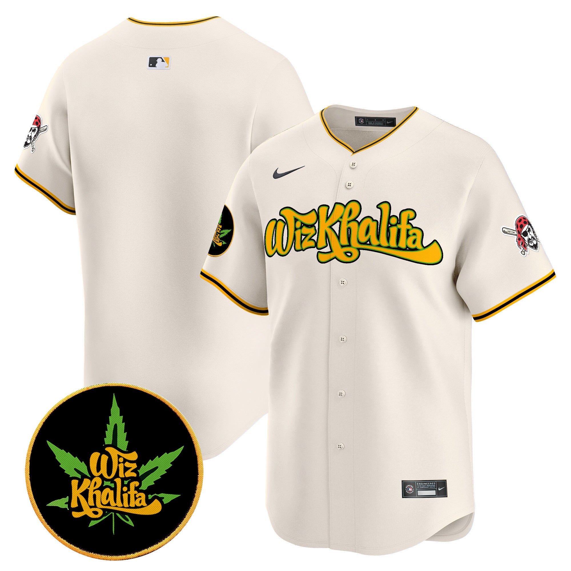 Men’s Pittsburgh Wiz Khalifa Vapor Premier Limited Jersey