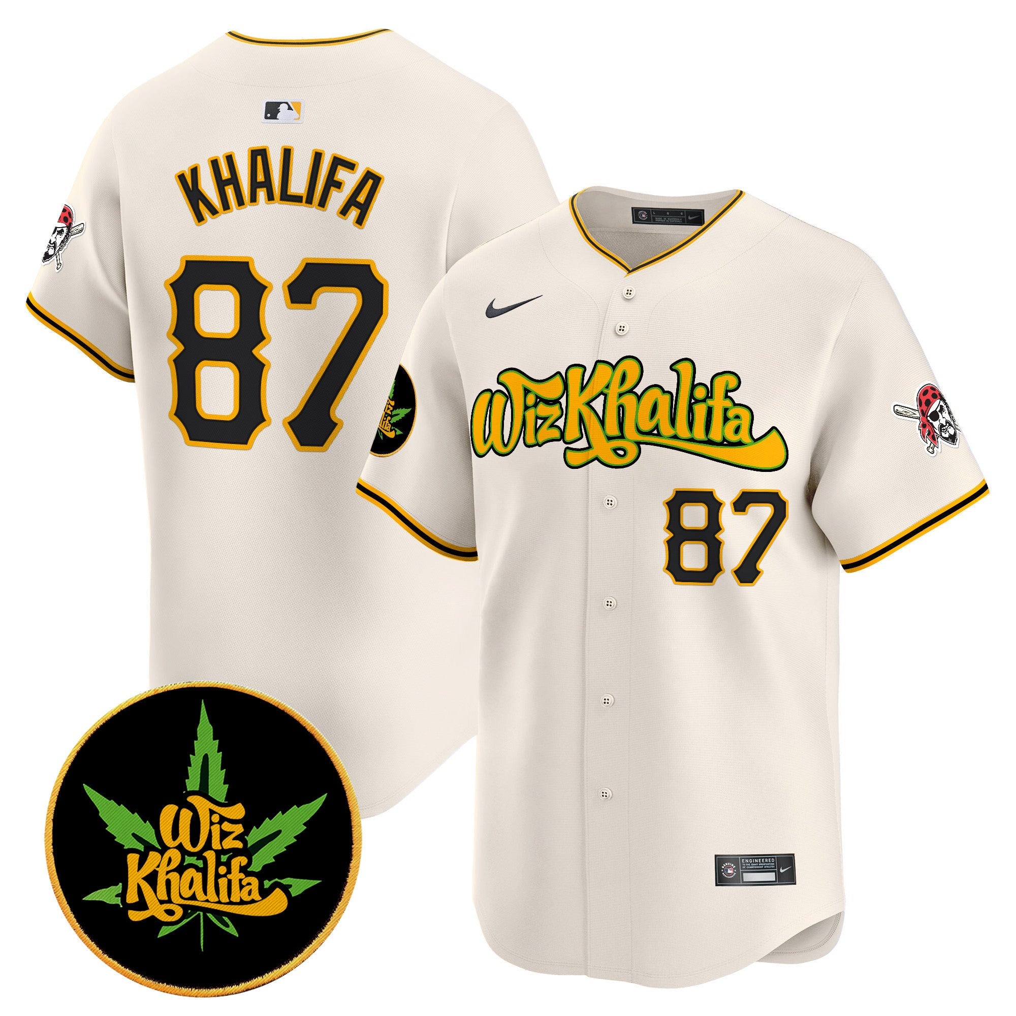 Men’s Pittsburgh Wiz Khalifa Vapor Premier Limited Jersey