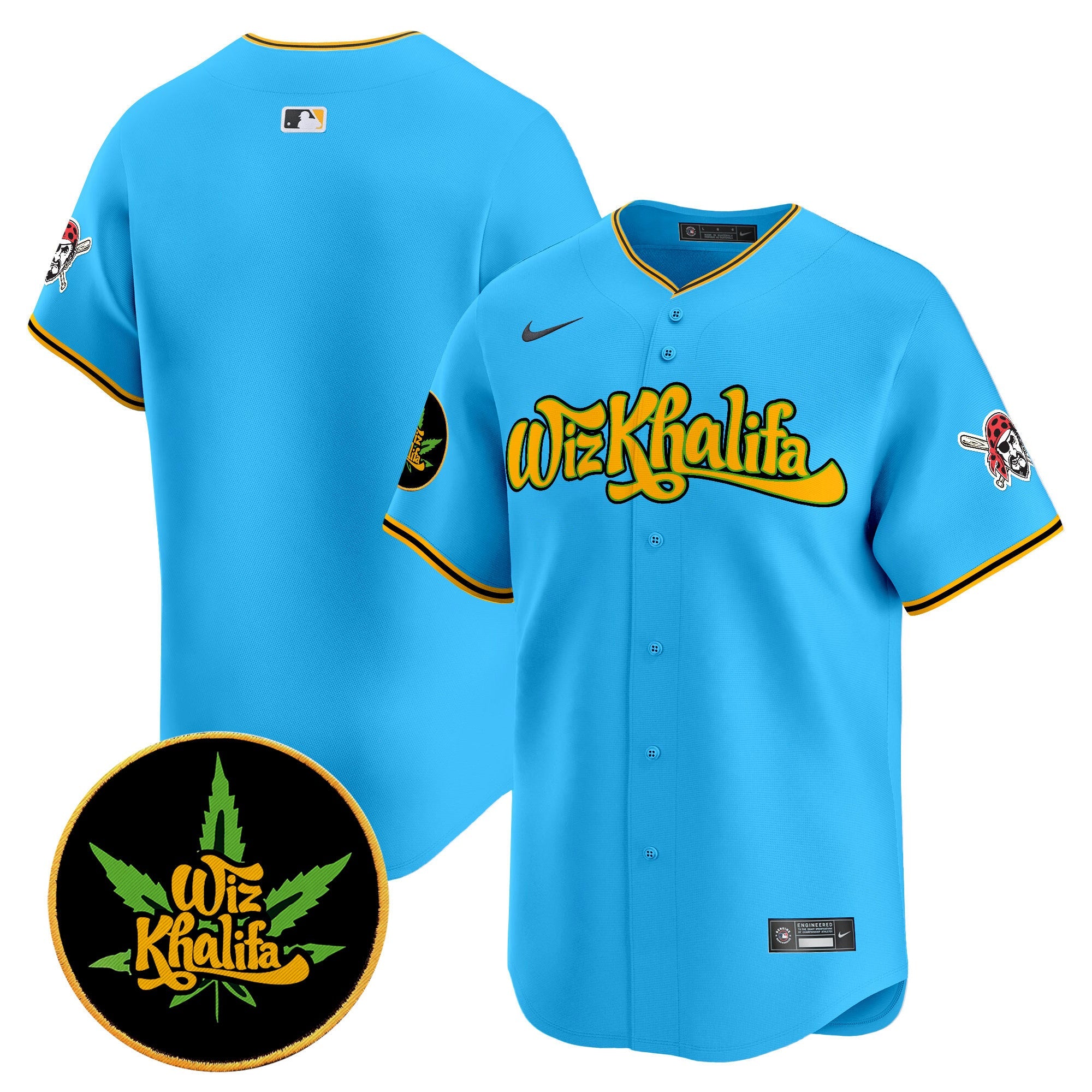 Men’s Pittsburgh Wiz Khalifa Vapor Premier Limited Jersey