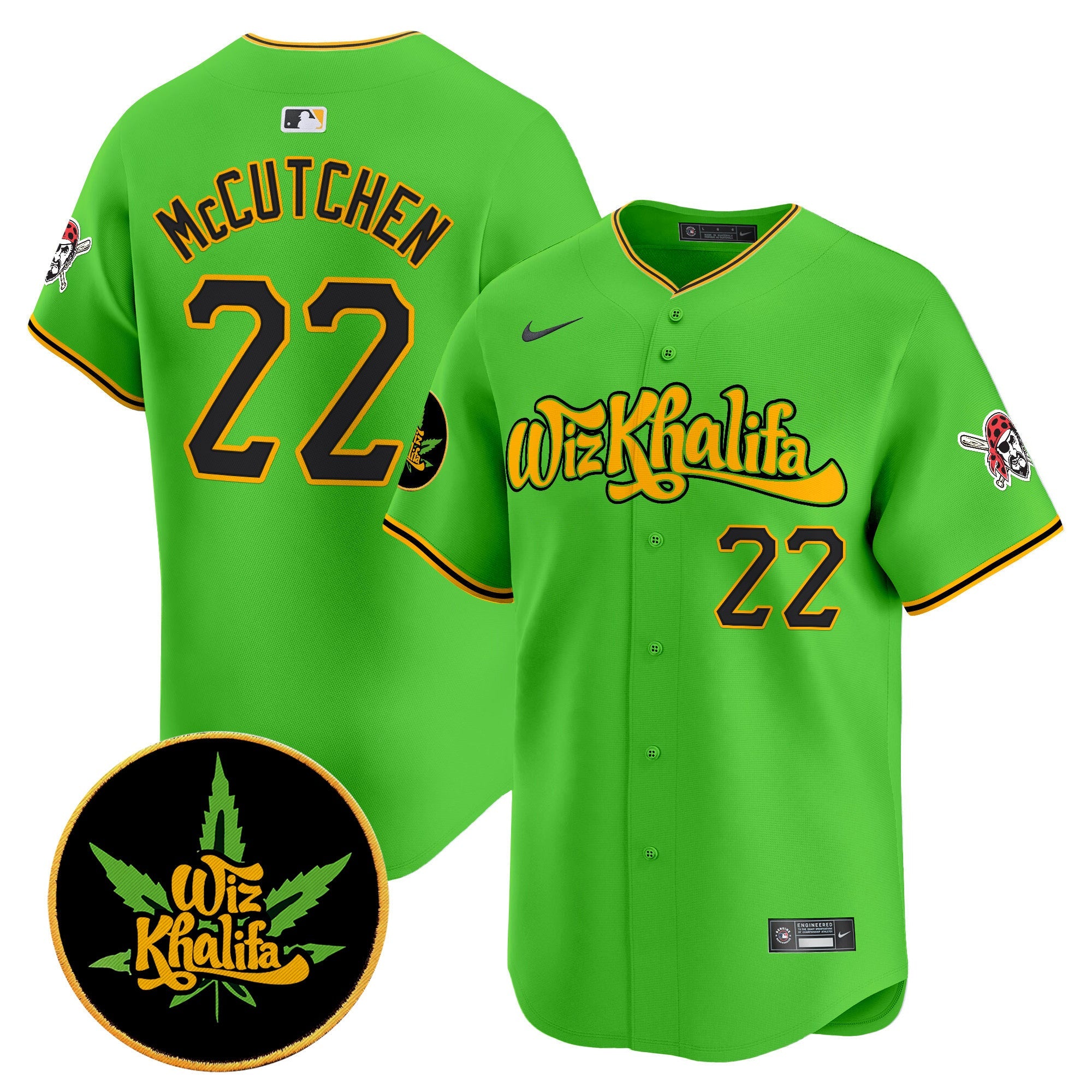 Men’s Pittsburgh Wiz Khalifa Vapor Premier Limited Jersey