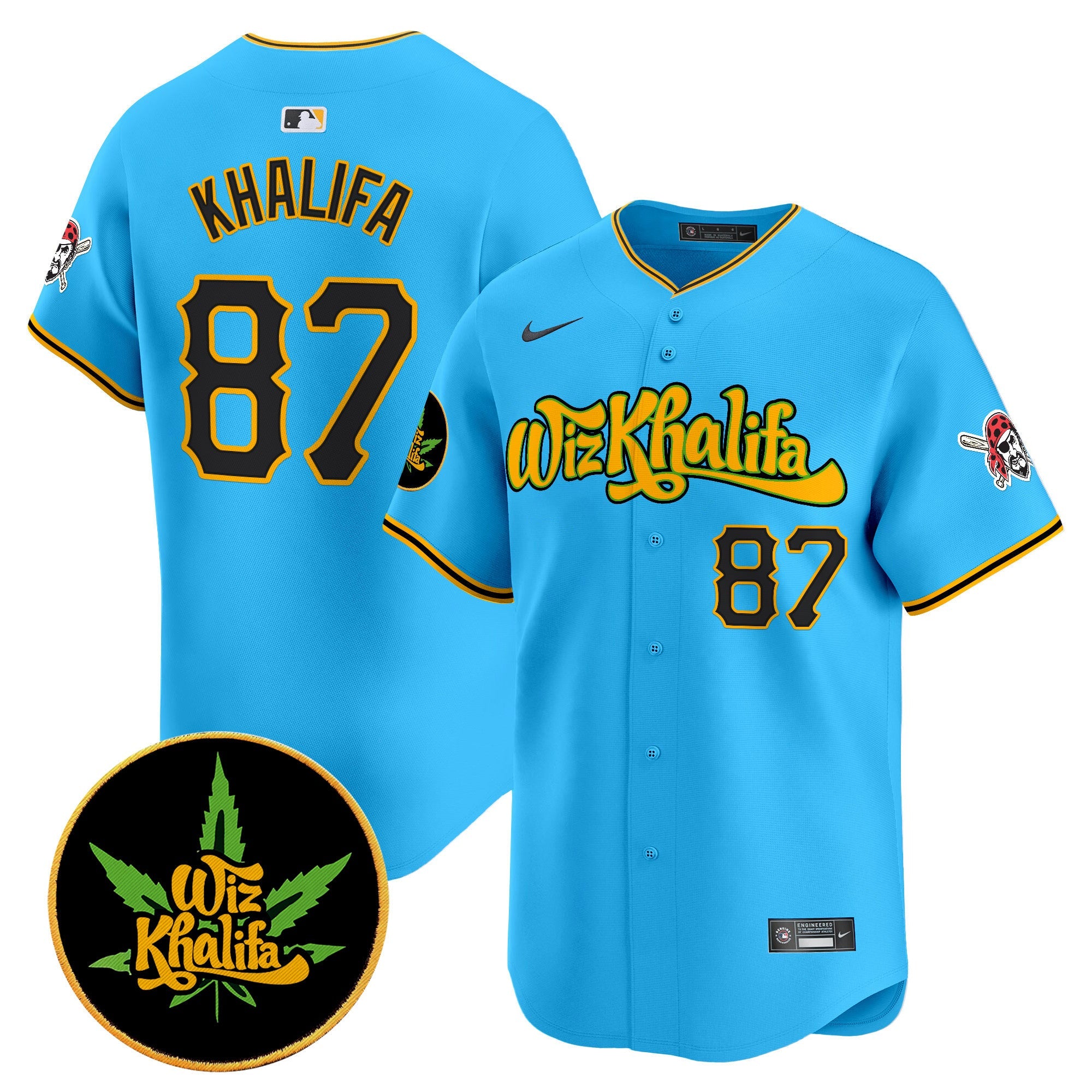 Men’s Pittsburgh Wiz Khalifa Vapor Premier Limited Jersey