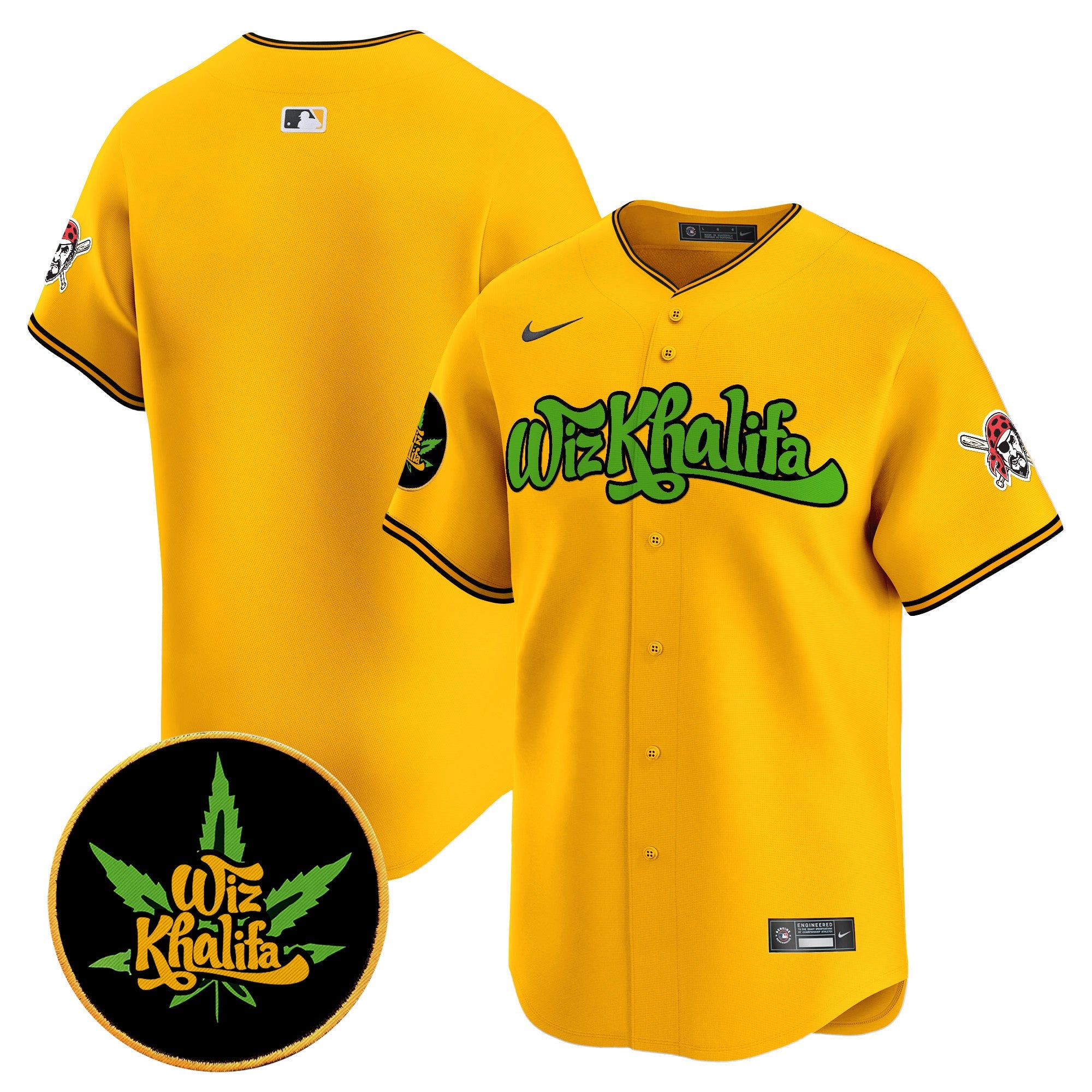 Men’s Pittsburgh Wiz Khalifa Vapor Premier Limited Jersey
