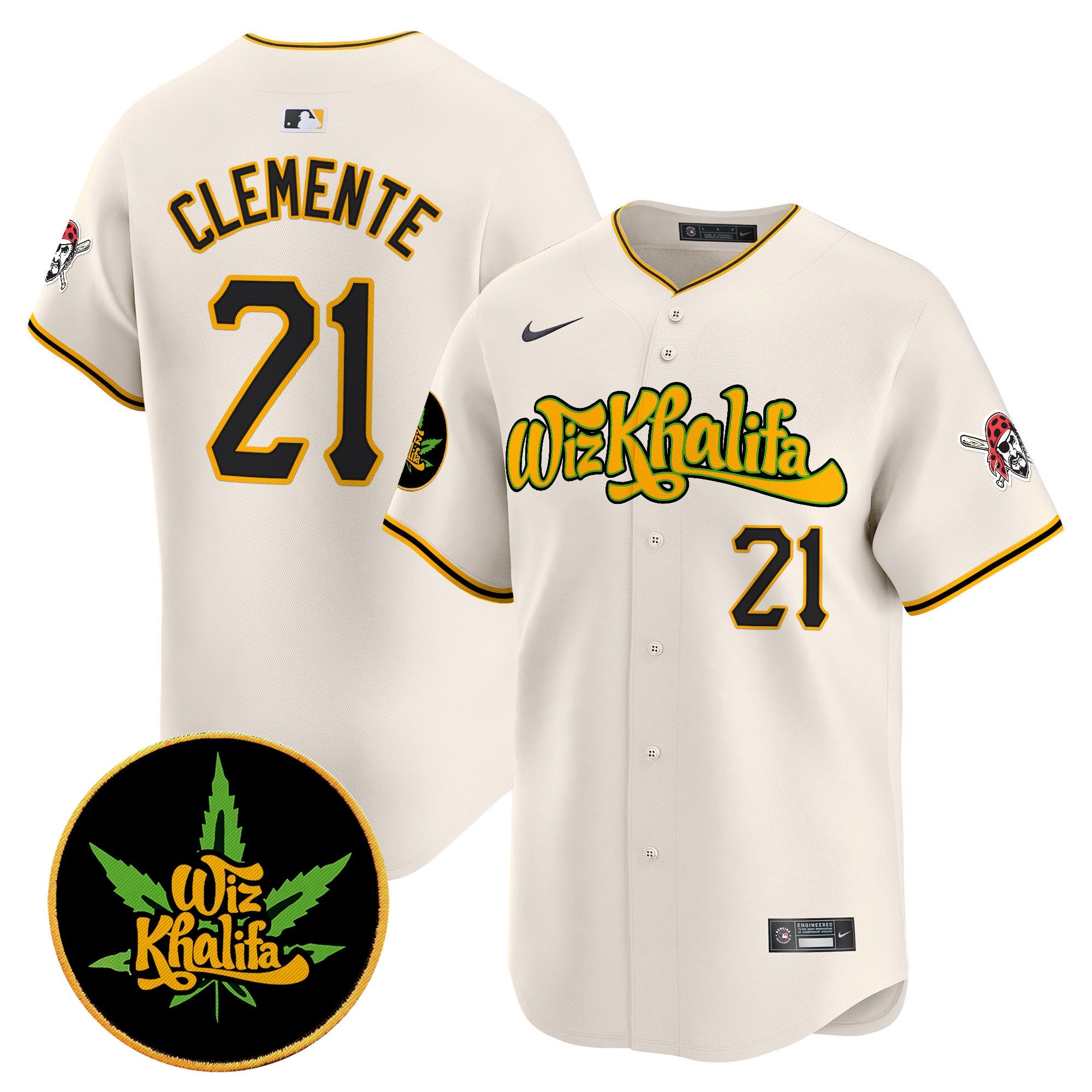 Men’s Pittsburgh Wiz Khalifa Vapor Premier Limited Jersey