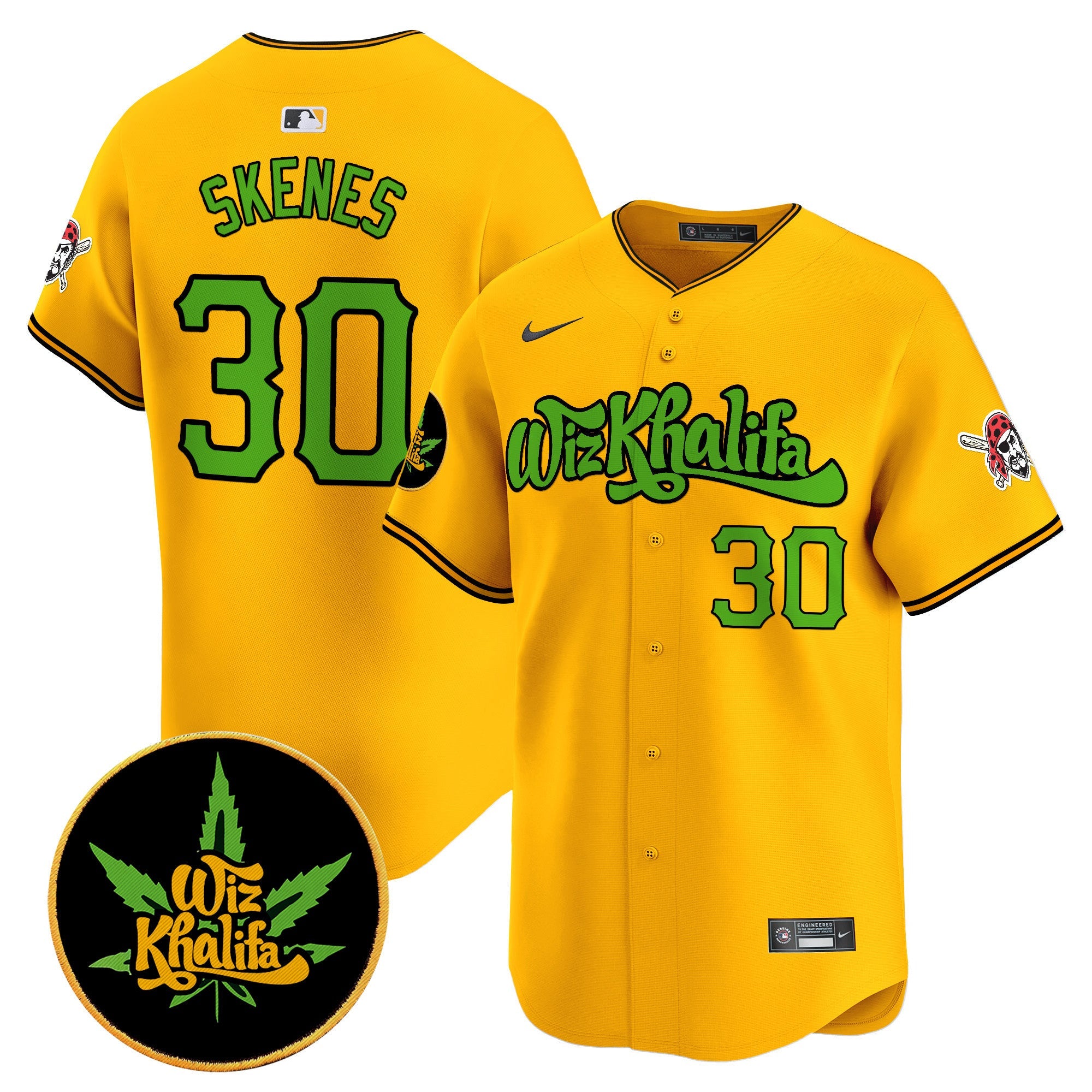 Men’s Pittsburgh Wiz Khalifa Vapor Premier Limited Jersey