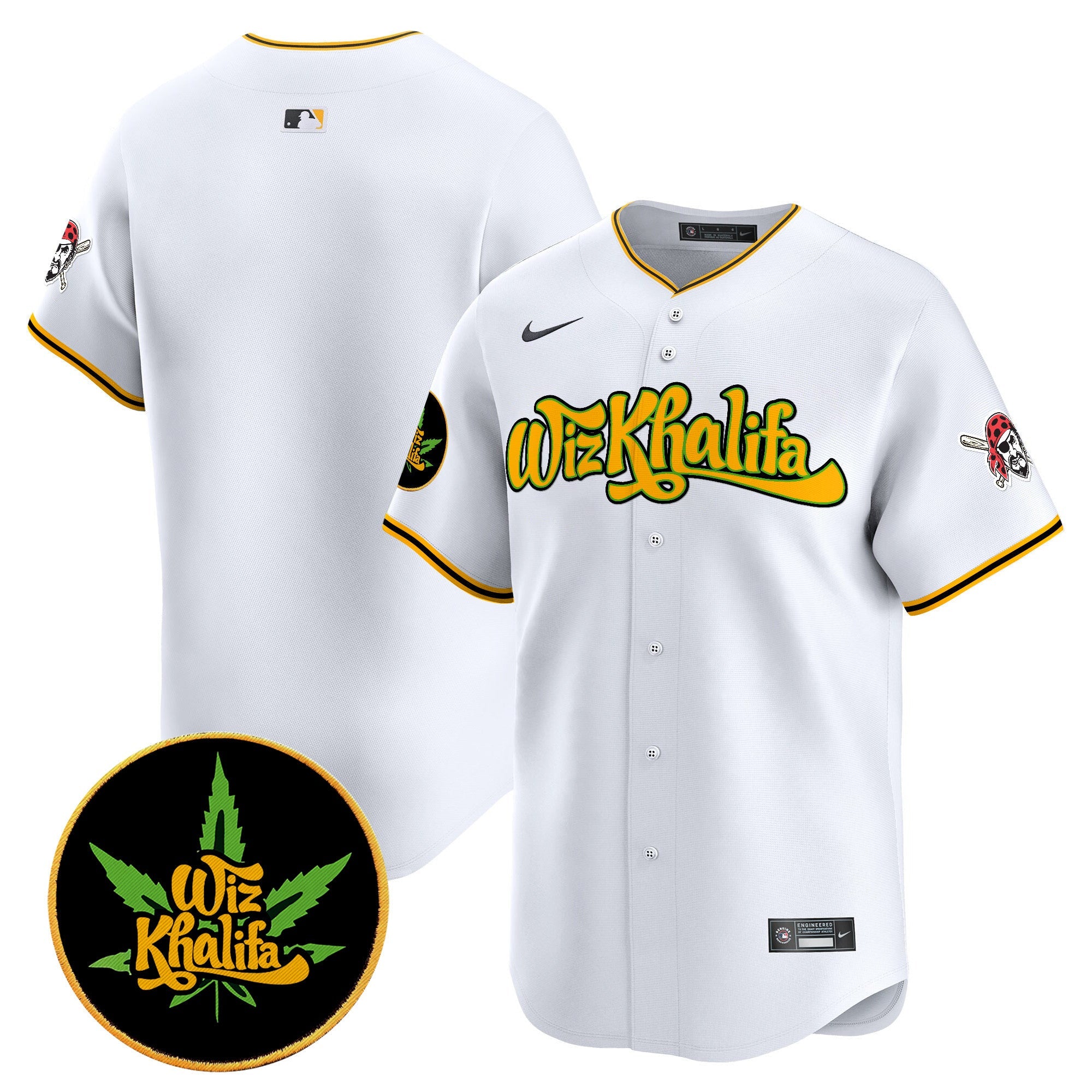 Men’s Pittsburgh Wiz Khalifa Vapor Premier Limited Jersey