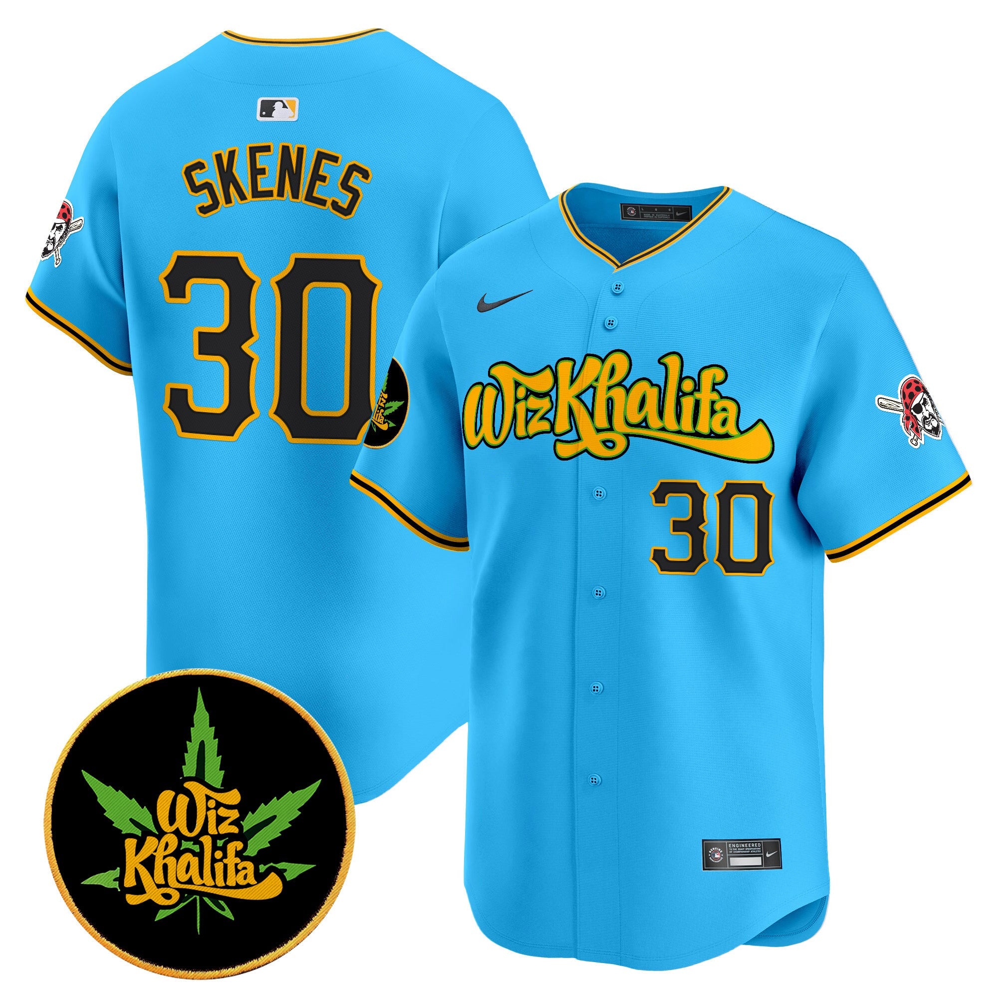 Men’s Pittsburgh Wiz Khalifa Vapor Premier Limited Jersey