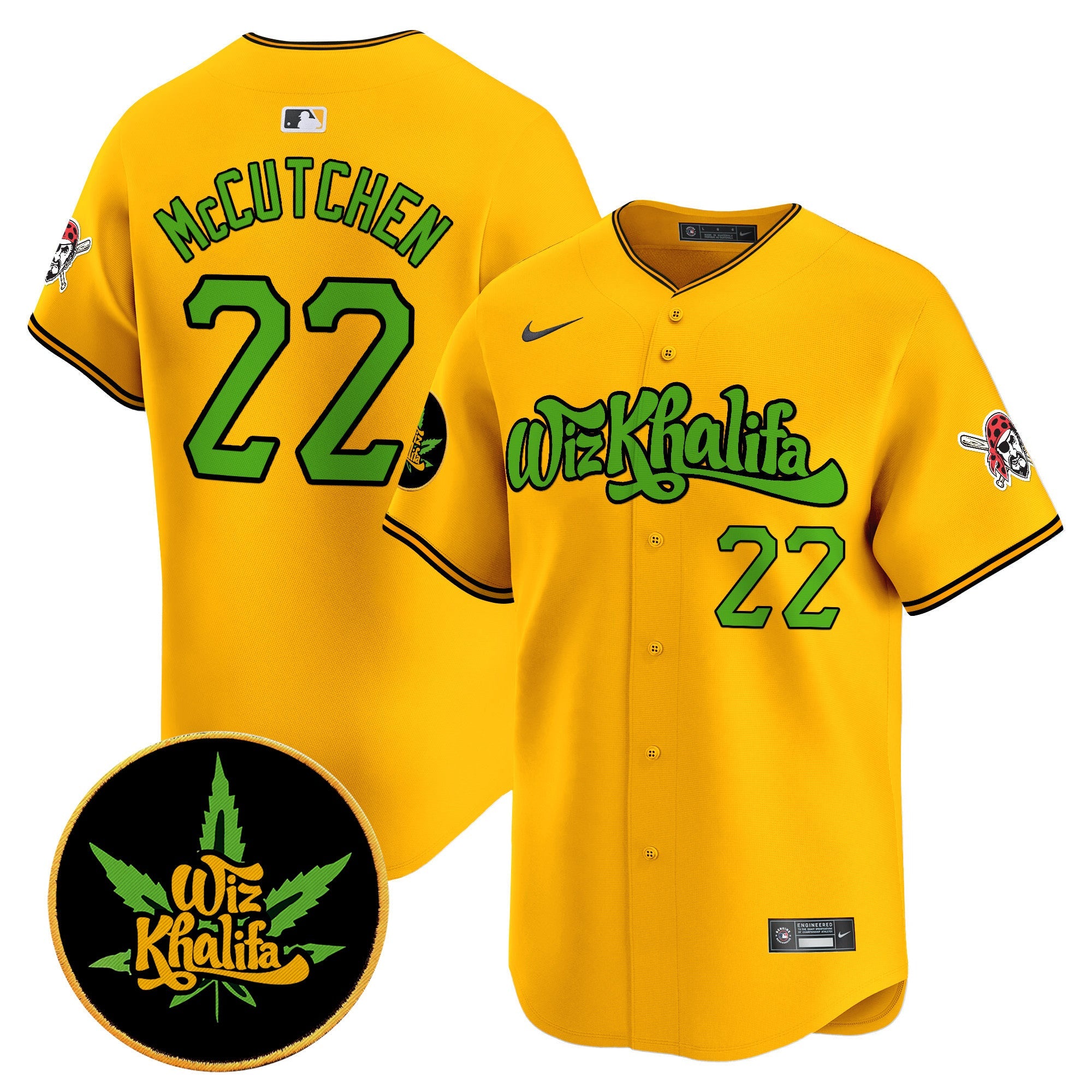 Men’s Pittsburgh Wiz Khalifa Vapor Premier Limited Jersey