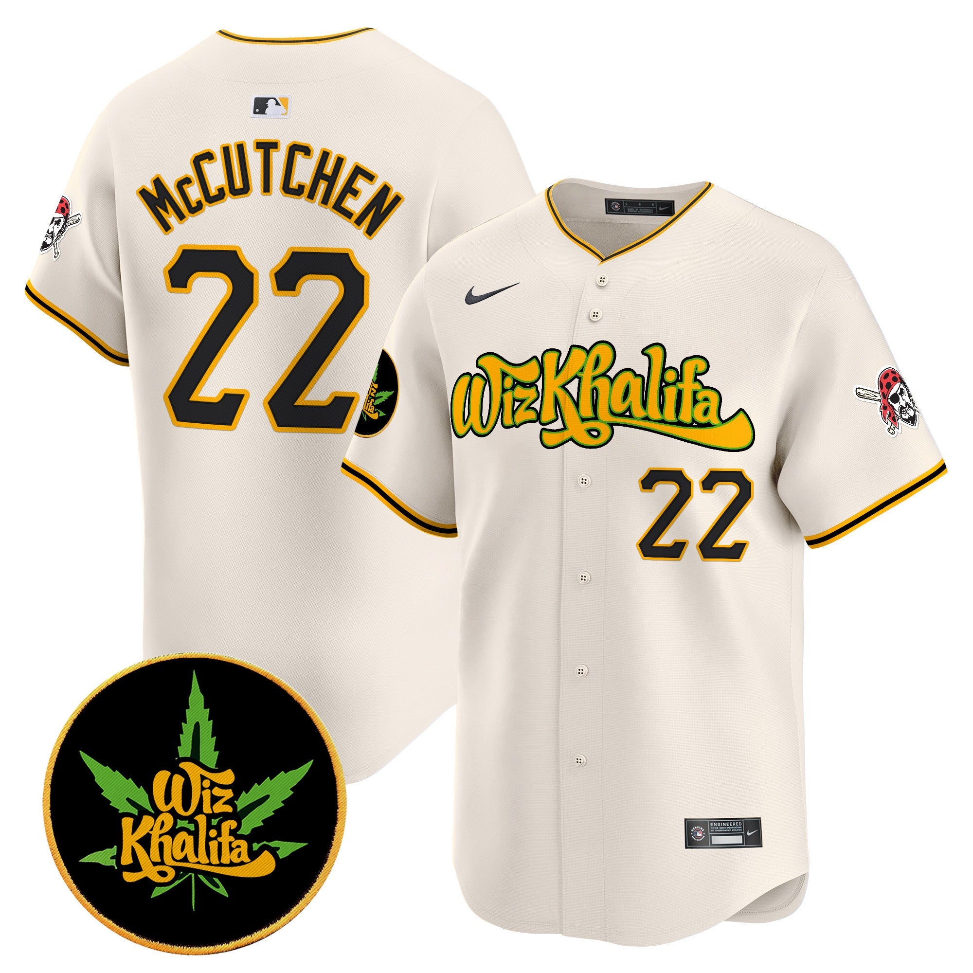 Men’s Pittsburgh Wiz Khalifa Vapor Premier Limited Jersey