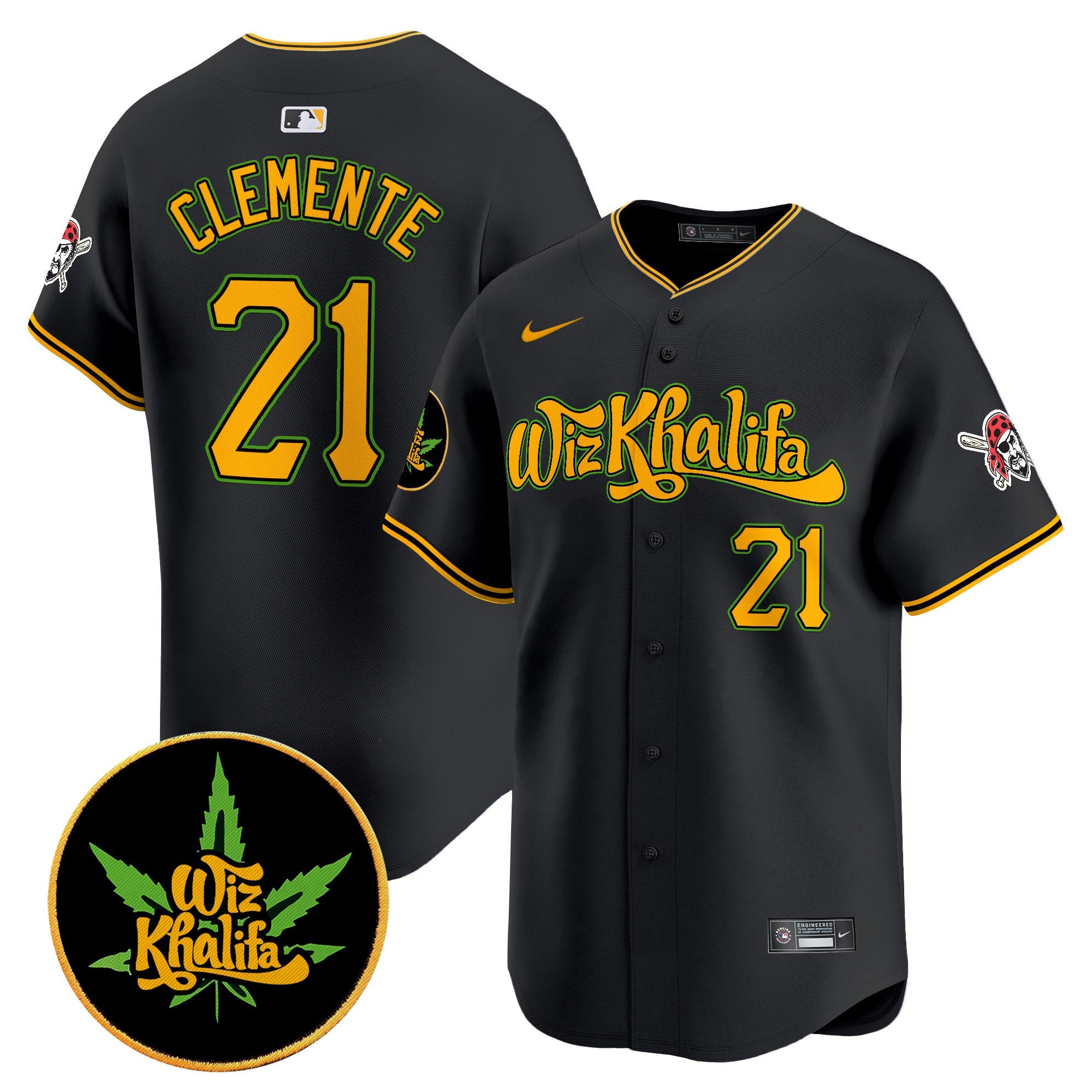 Men’s Pittsburgh Wiz Khalifa Vapor Premier Limited Jersey