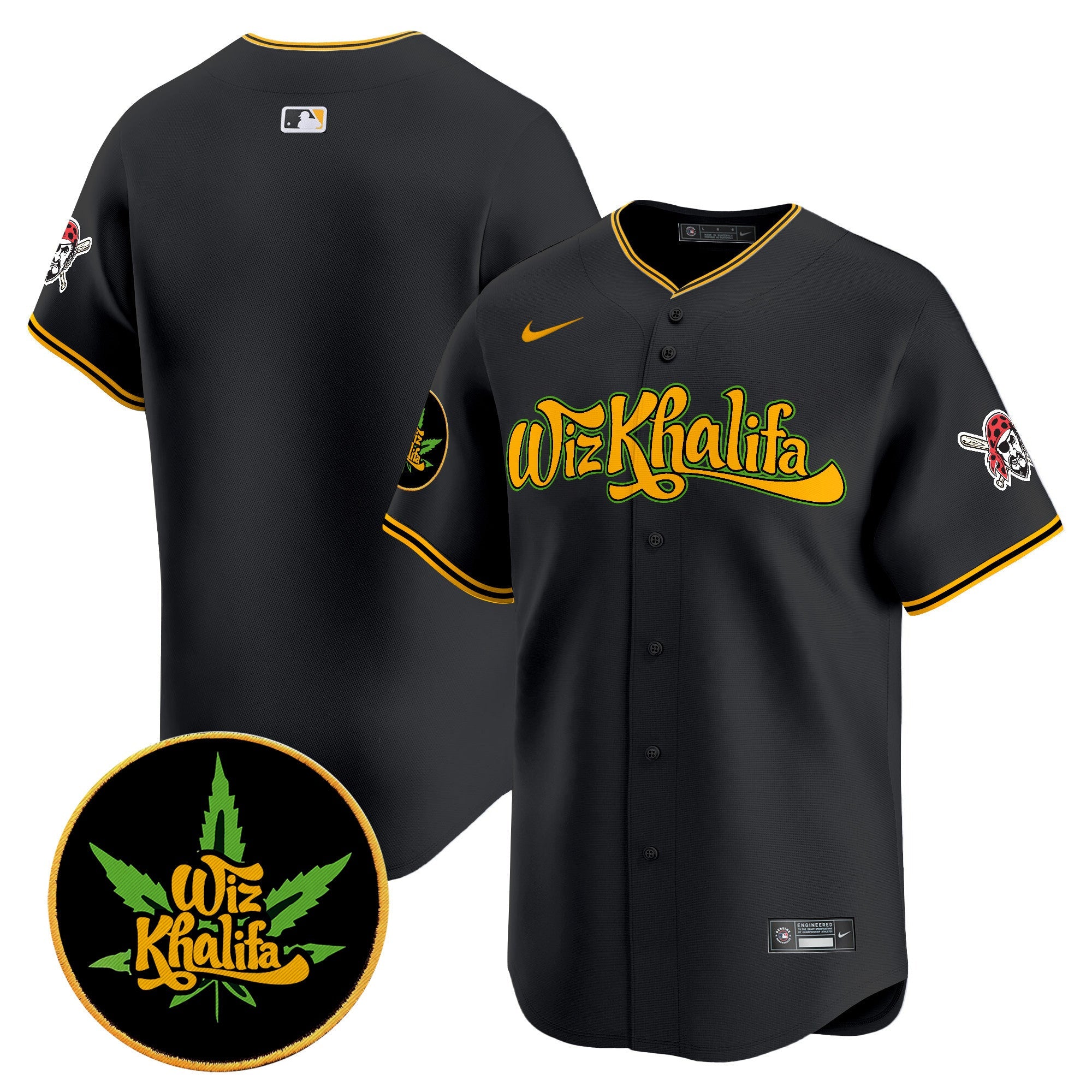 Men’s Pittsburgh Wiz Khalifa Vapor Premier Limited Jersey