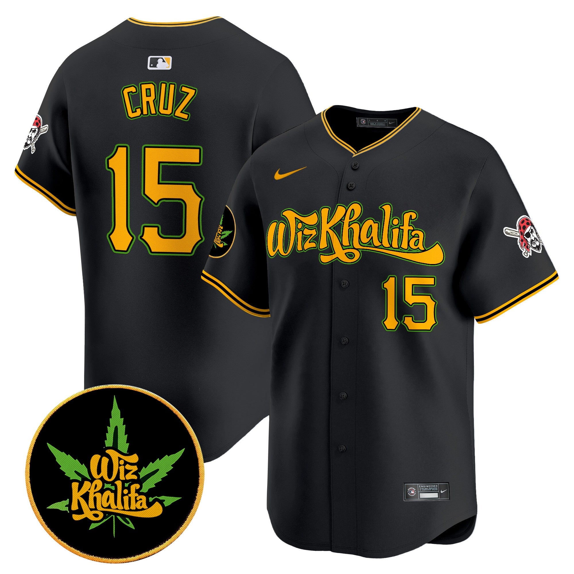 Men’s Pittsburgh Wiz Khalifa Vapor Premier Limited Jersey