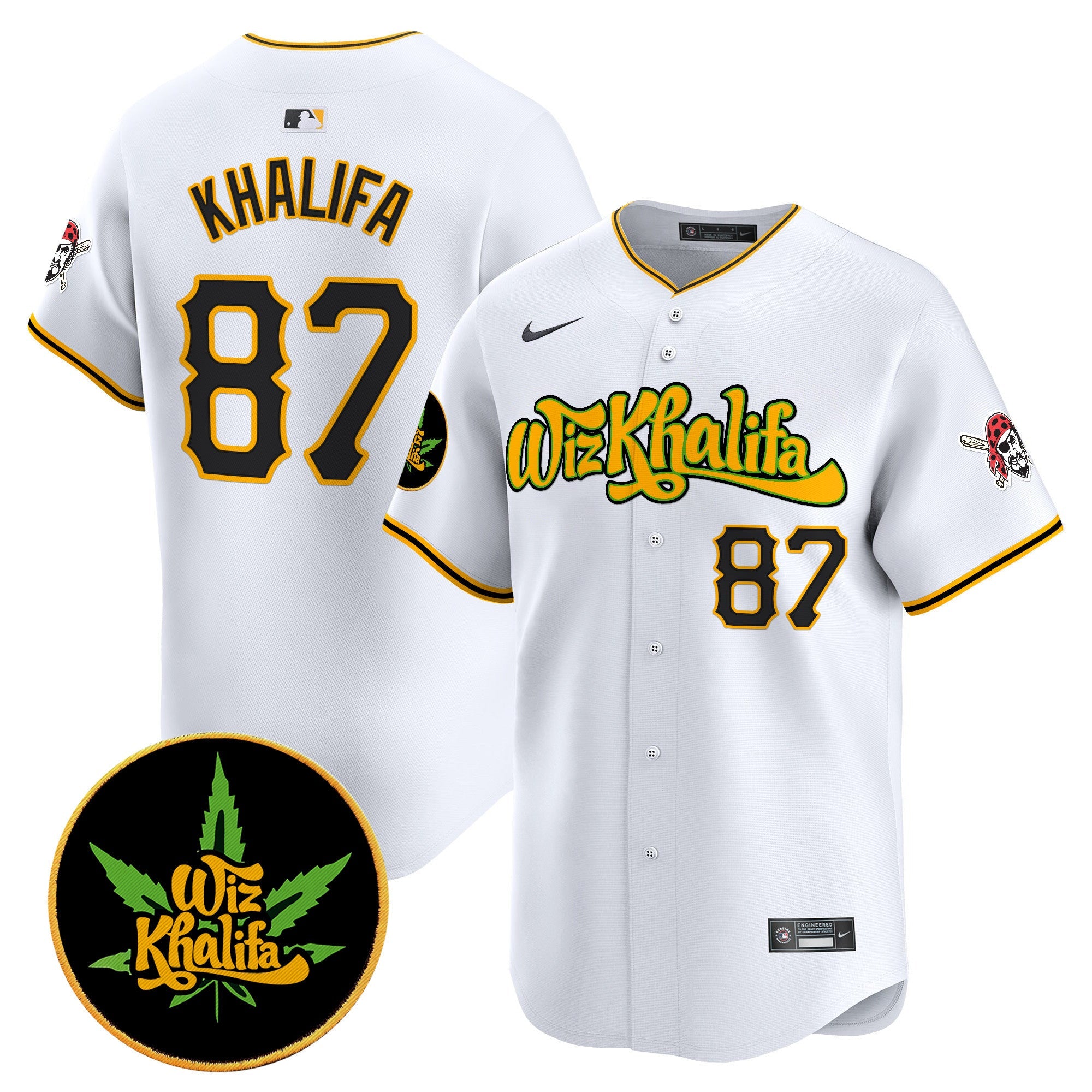 Men’s Pittsburgh Wiz Khalifa Vapor Premier Limited Jersey