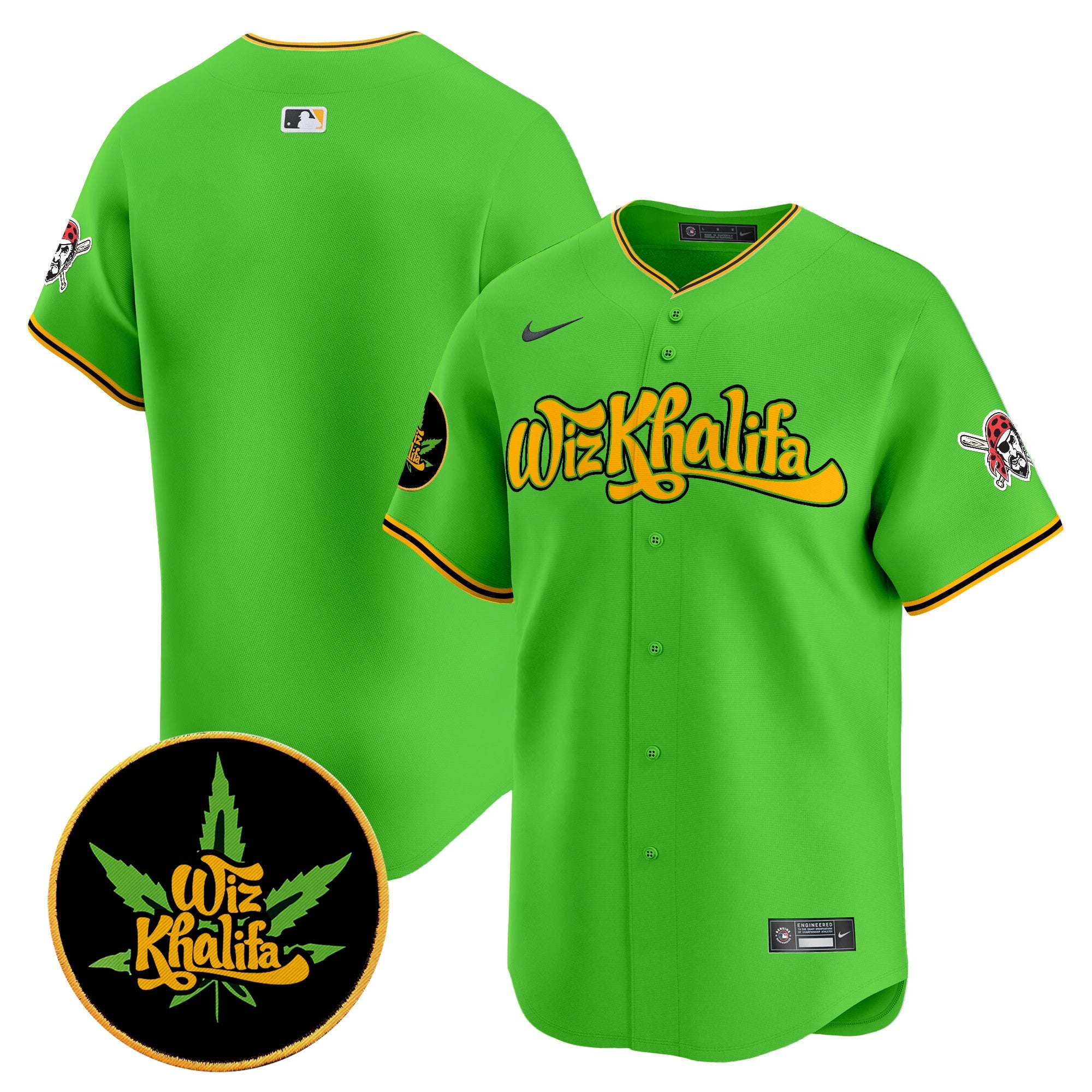 Men’s Pittsburgh Wiz Khalifa Vapor Premier Limited Jersey