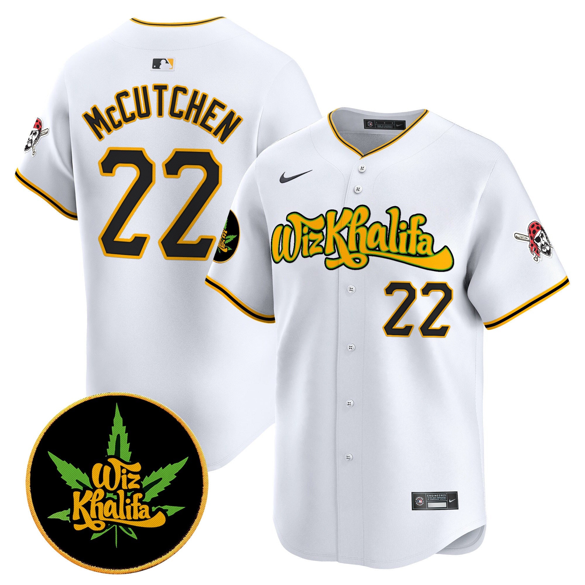 Men’s Pittsburgh Wiz Khalifa Vapor Premier Limited Jersey