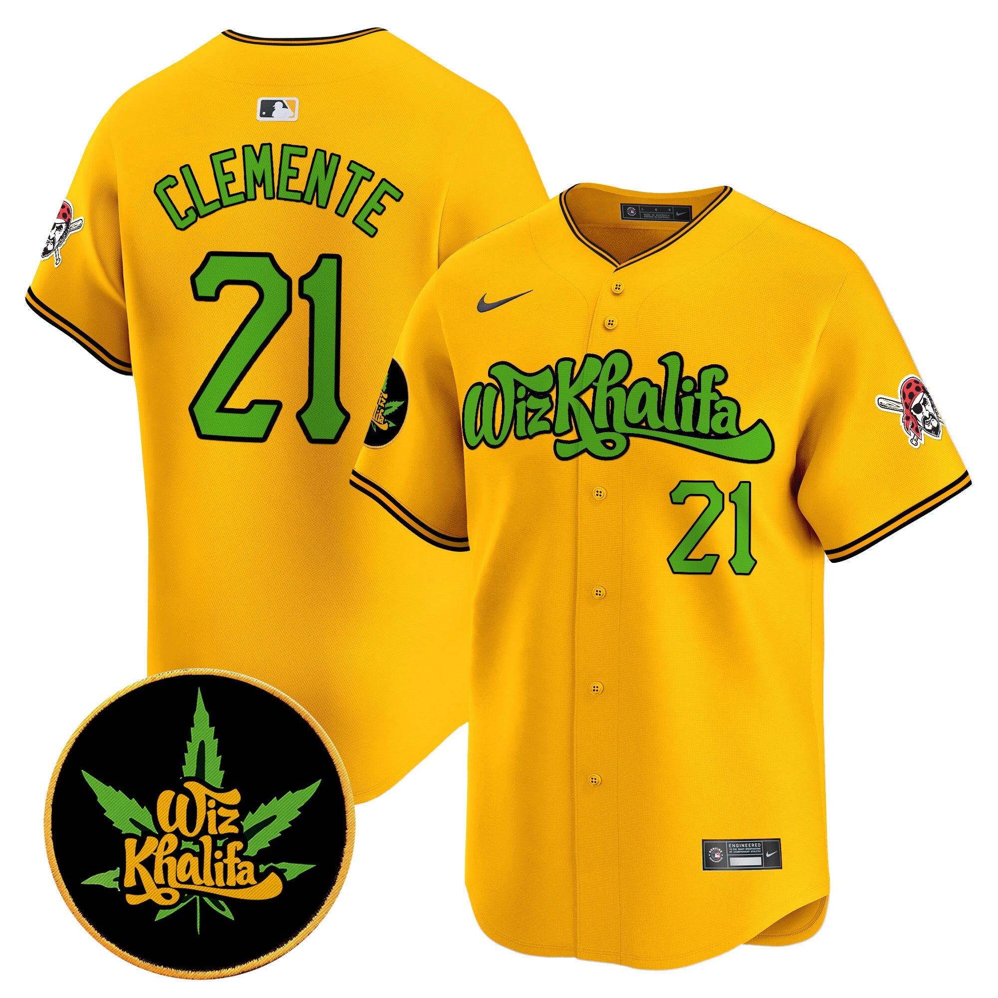 Men’s Pittsburgh Wiz Khalifa Vapor Premier Limited Jersey