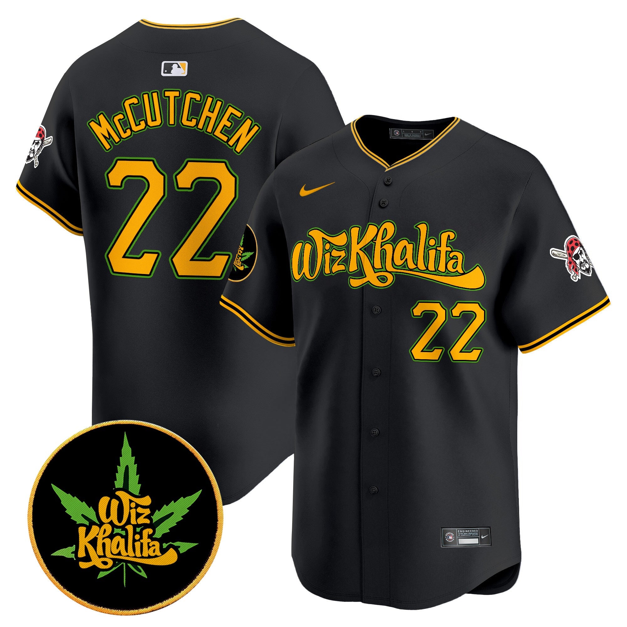 Men’s Pittsburgh Wiz Khalifa Vapor Premier Limited Jersey