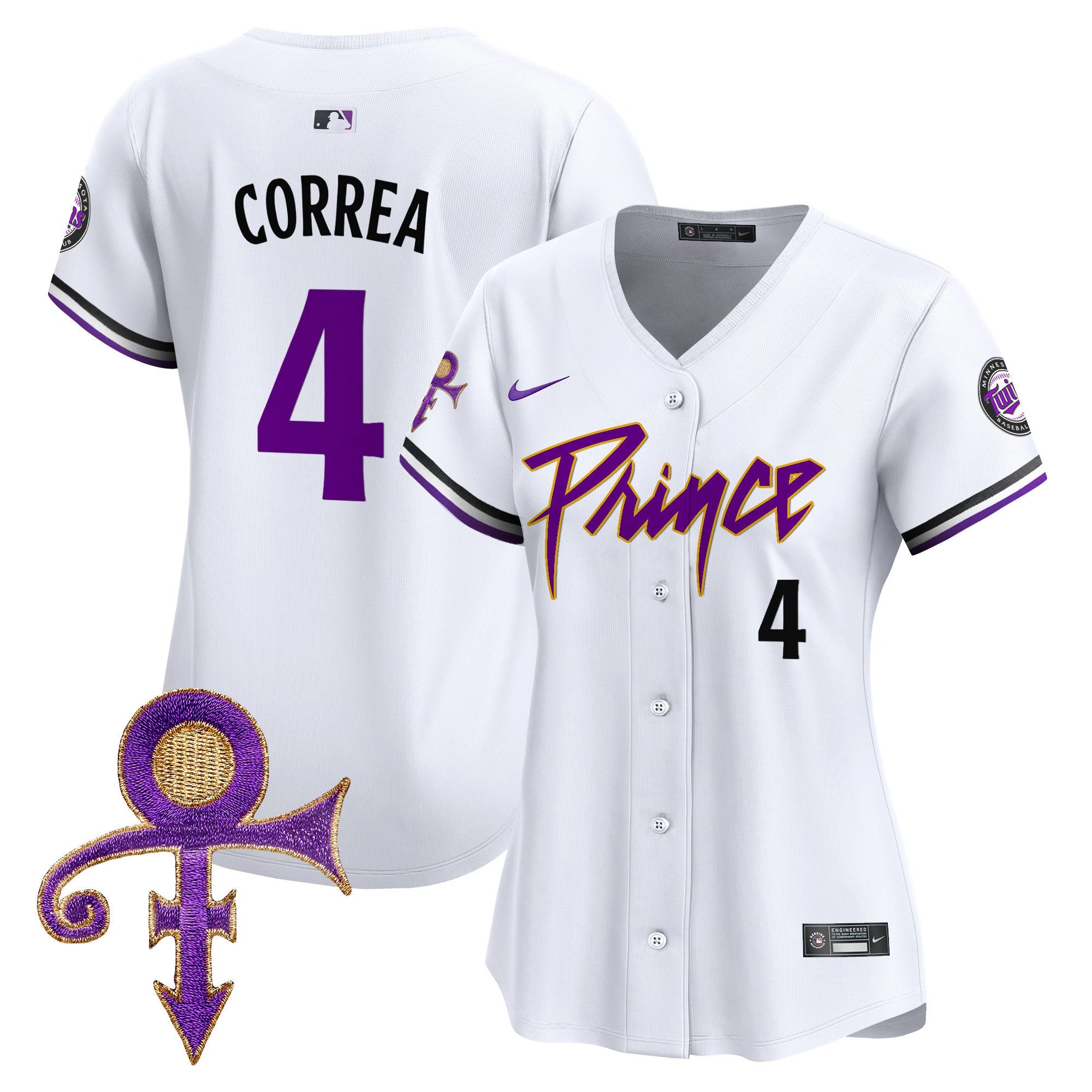 Women’s Minnesota Prince Patch Vapor Premier Limited Jersey