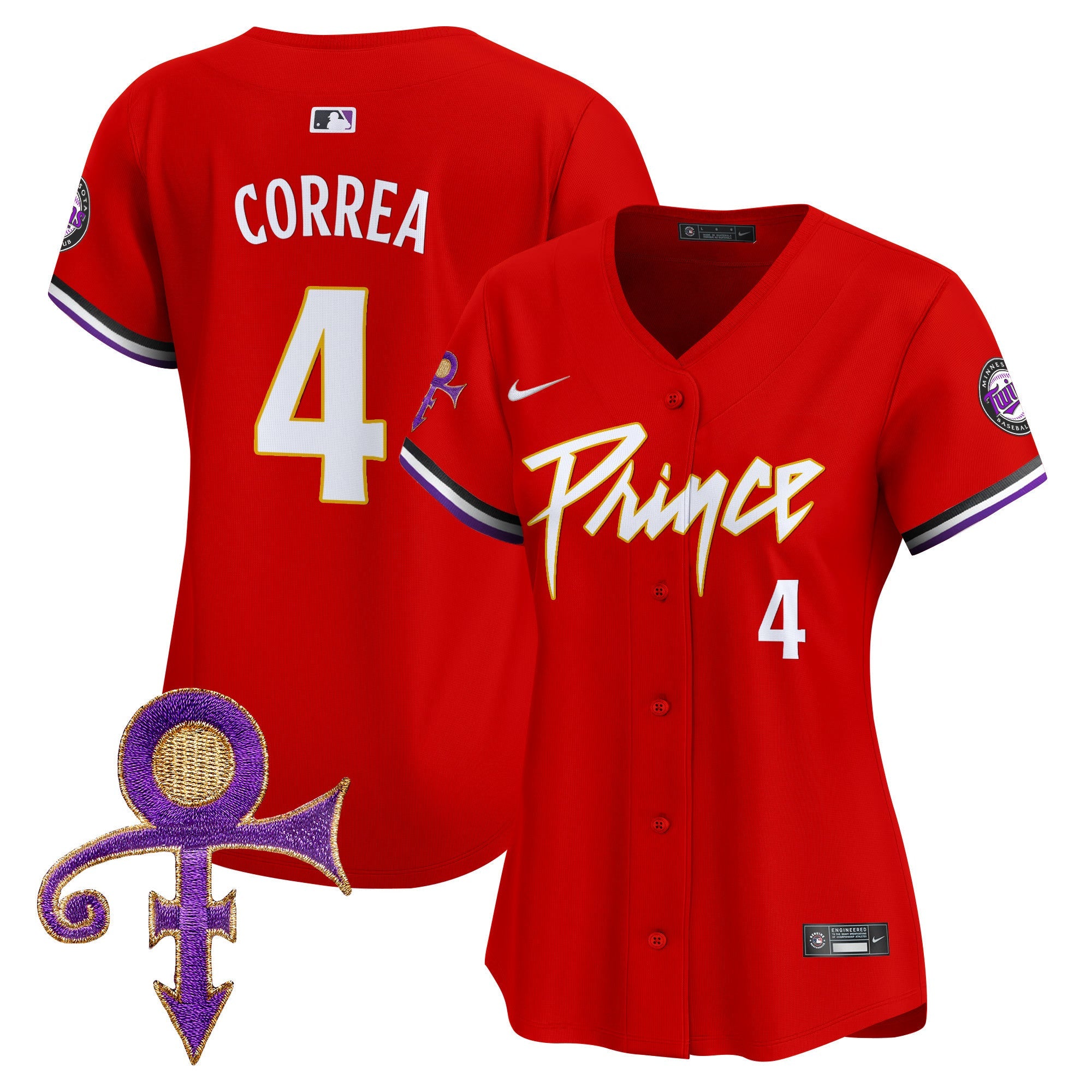 Women’s Minnesota Prince Patch Vapor Premier Limited Jersey