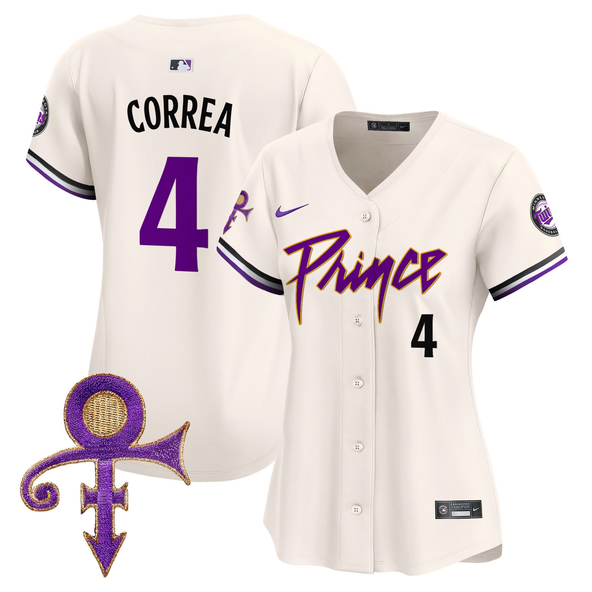 Women’s Minnesota Prince Patch Vapor Premier Limited Jersey