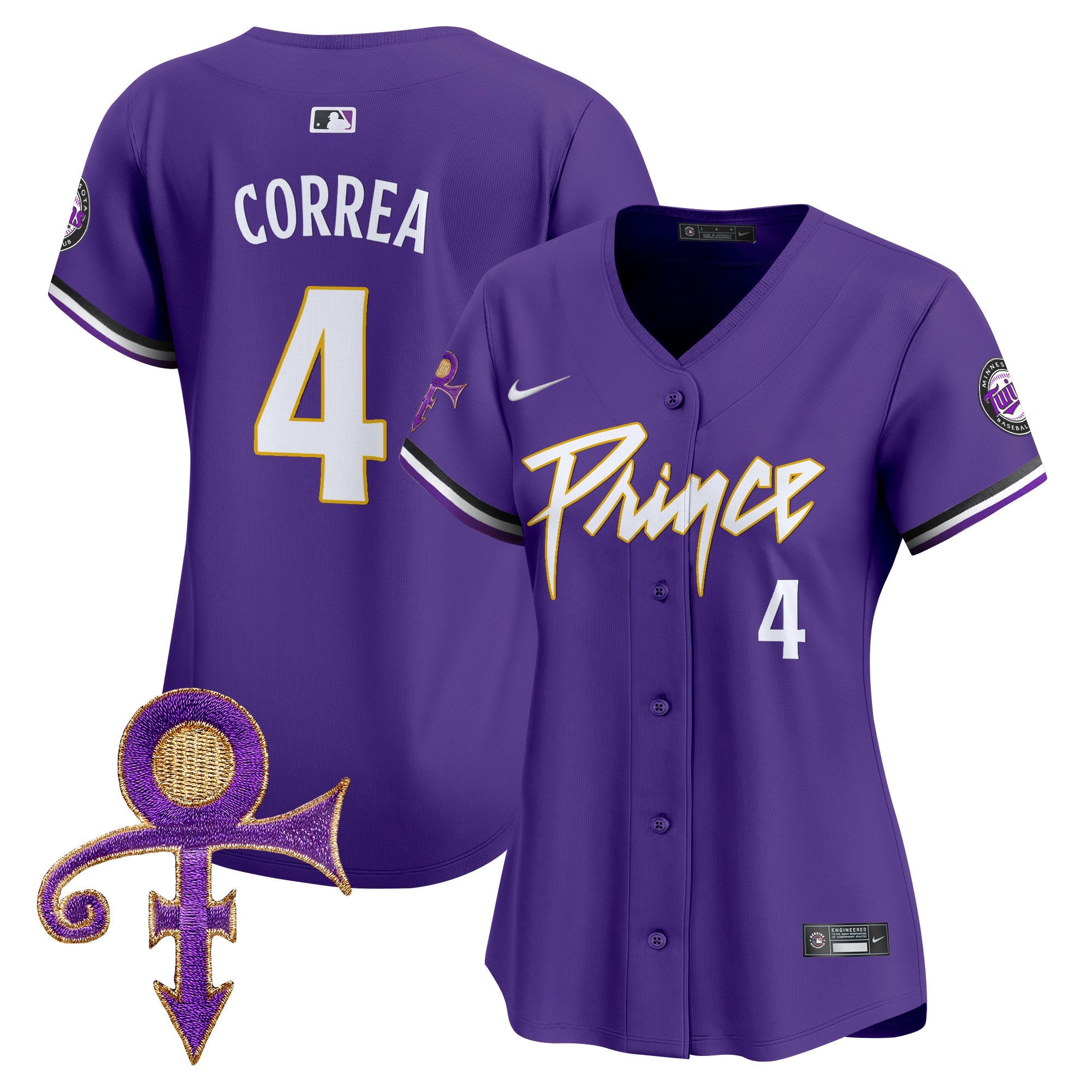 Women’s Minnesota Prince Patch Vapor Premier Limited Jersey