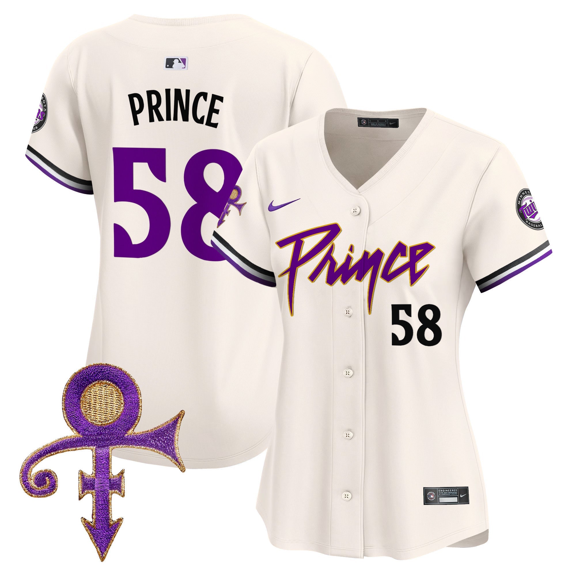 Women’s Minnesota Prince Patch Vapor Premier Limited Jersey