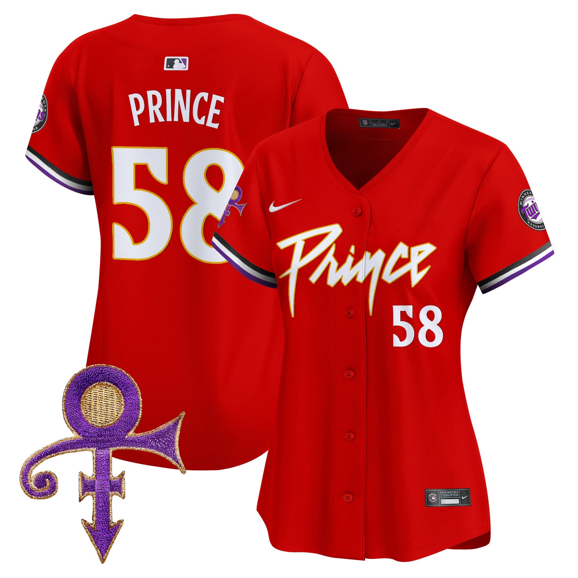 Women’s Minnesota Prince Patch Vapor Premier Limited Jersey
