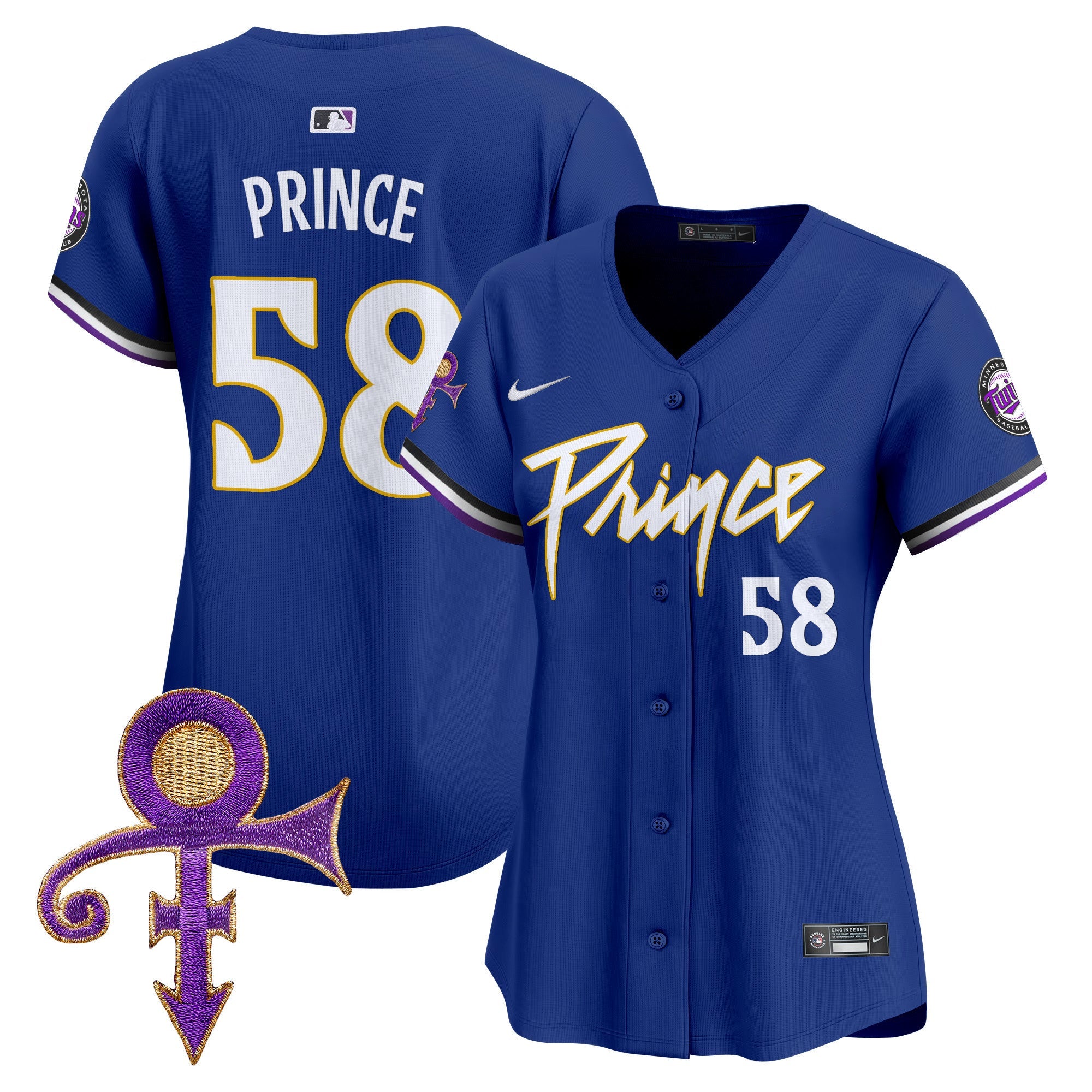 Women’s Minnesota Prince Patch Vapor Premier Limited Jersey