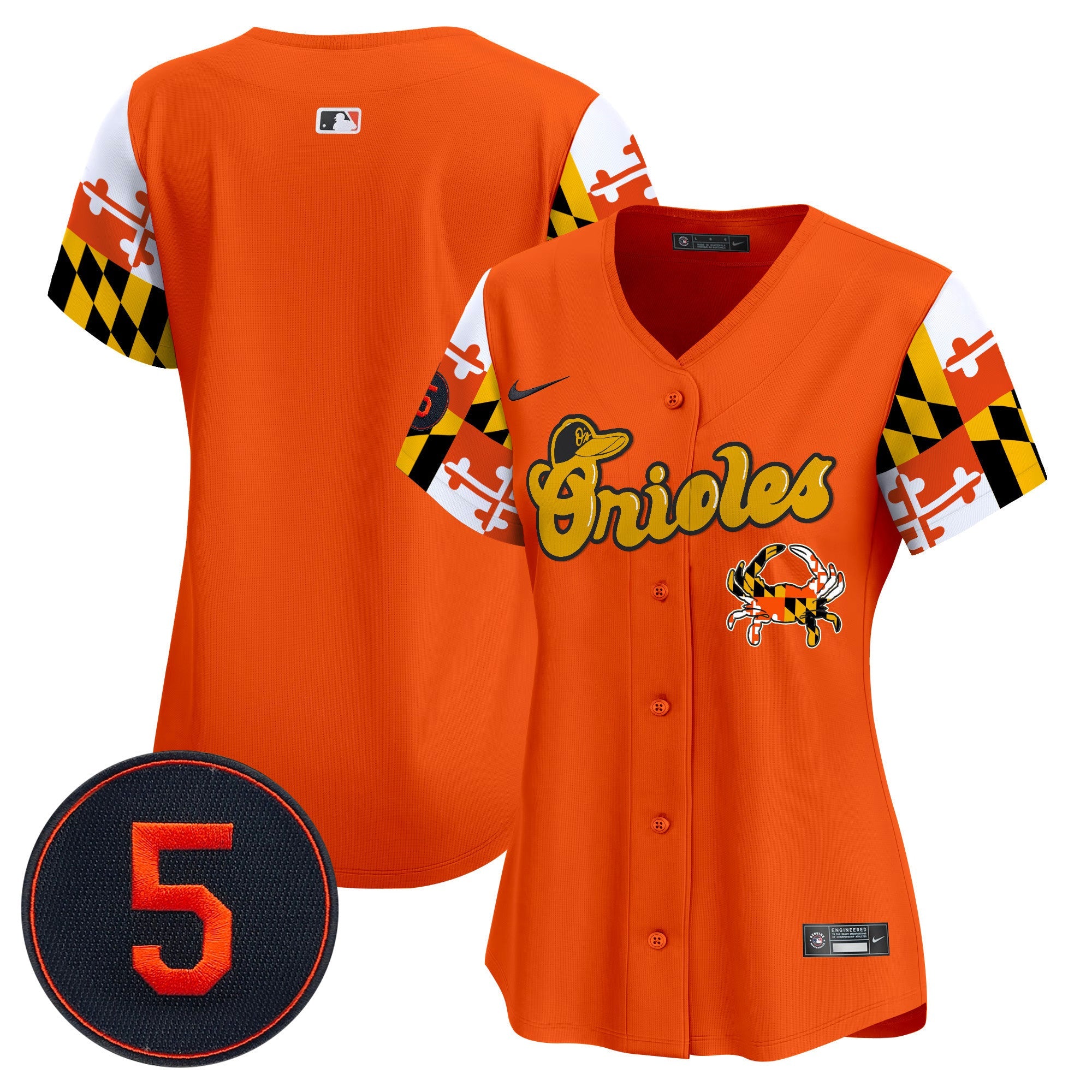 Women’s Baltimore Robinson Patch Vapor Premier Limited Jersey V7