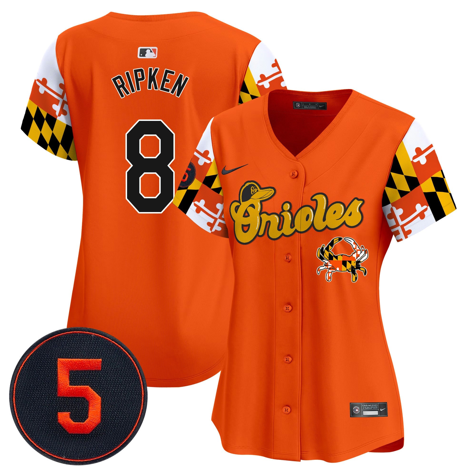 Women’s Baltimore Robinson Patch Vapor Premier Limited Jersey V7
