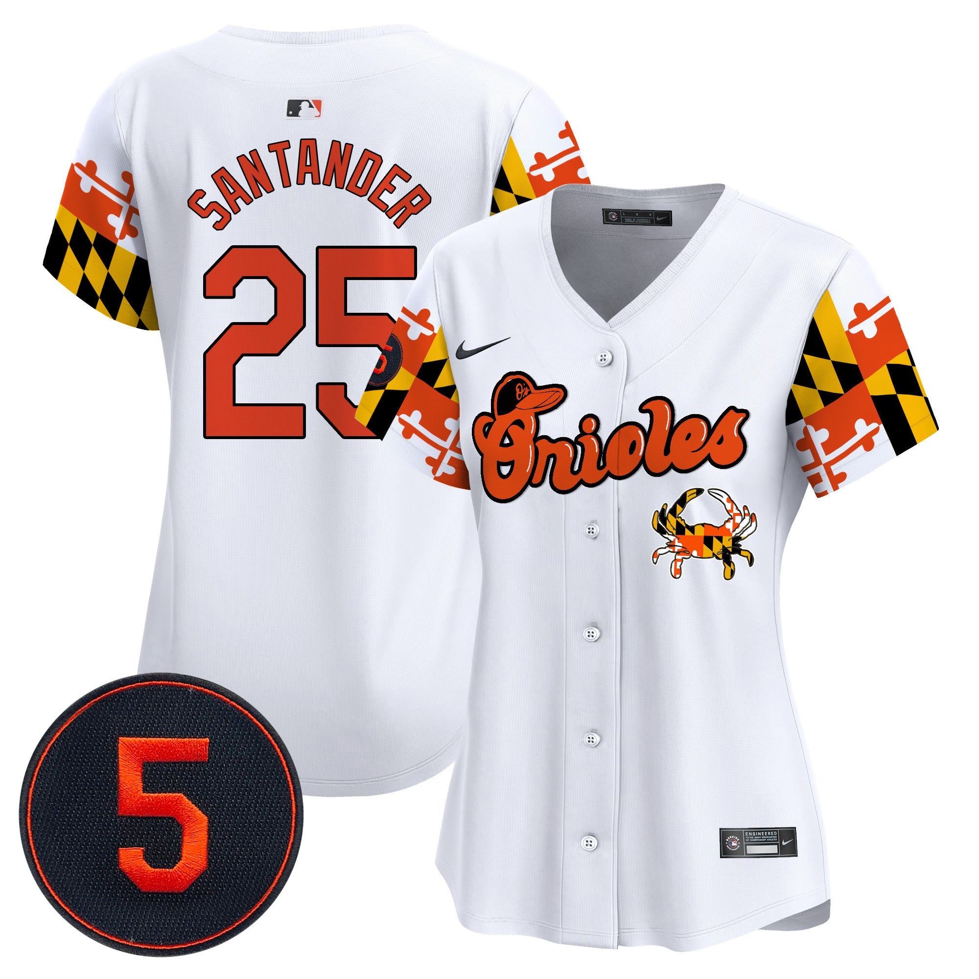 Women’s Baltimore Robinson Patch Vapor Premier Limited Jersey V7