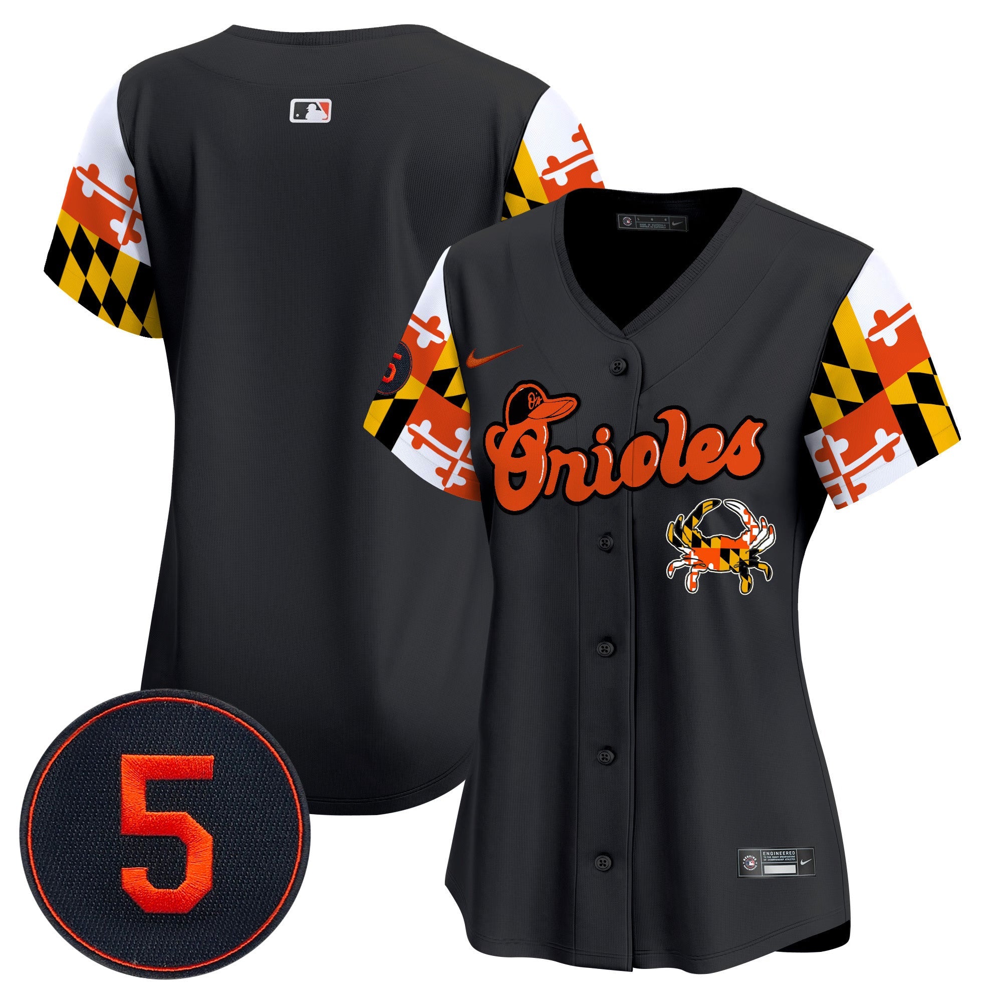 Women’s Baltimore Robinson Patch Vapor Premier Limited Jersey V7