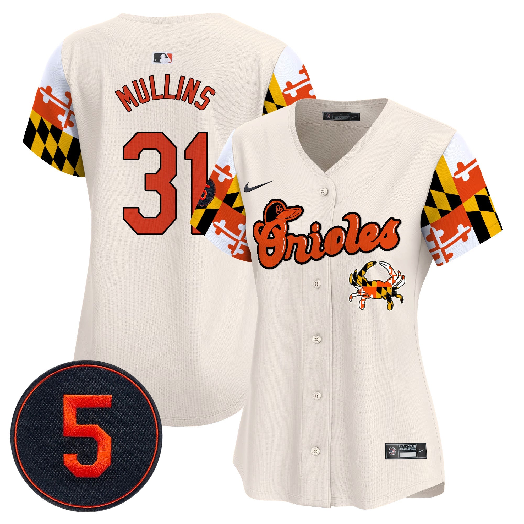 Women’s Baltimore Robinson Patch Vapor Premier Limited Jersey V7