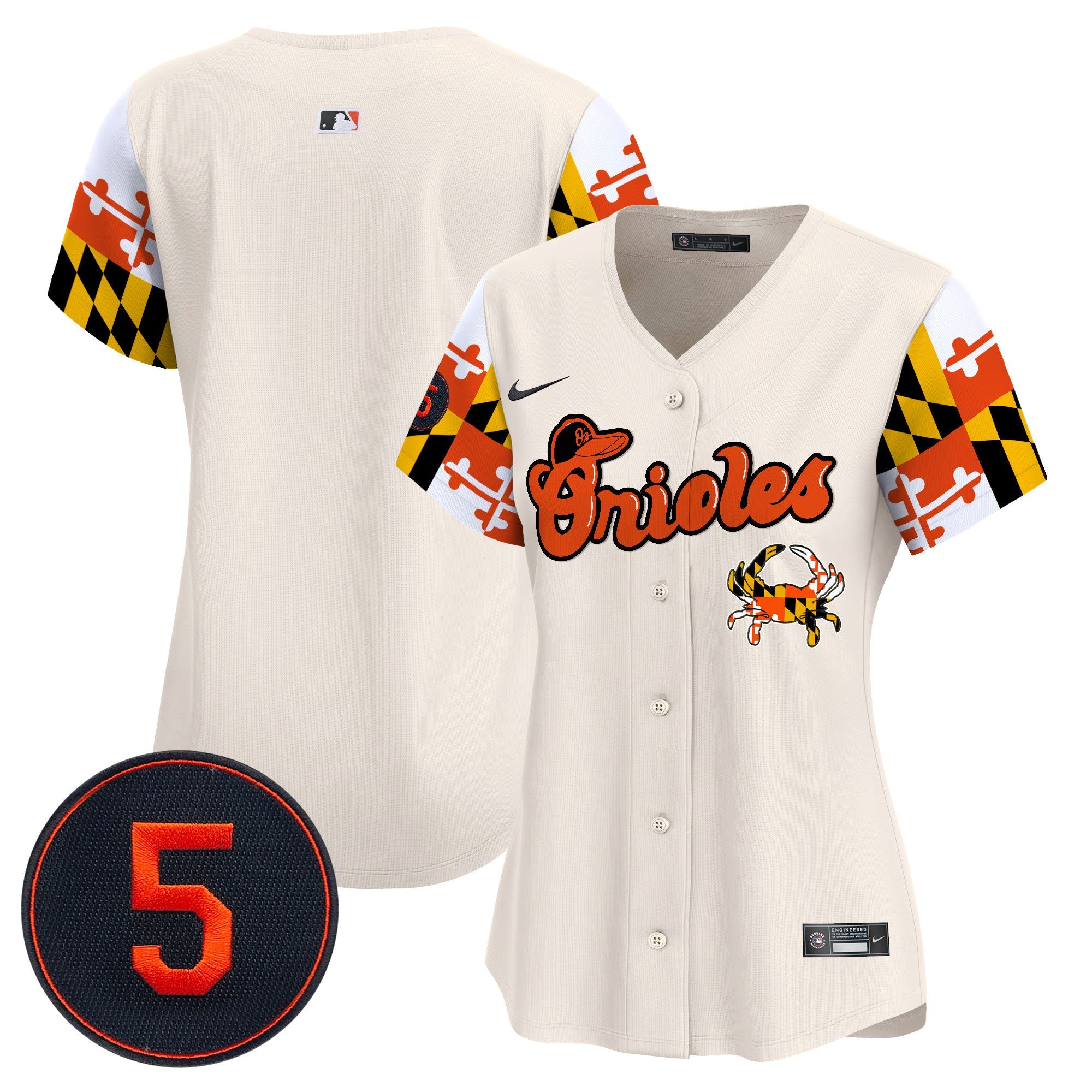 Women’s Baltimore Robinson Patch Vapor Premier Limited Jersey V7