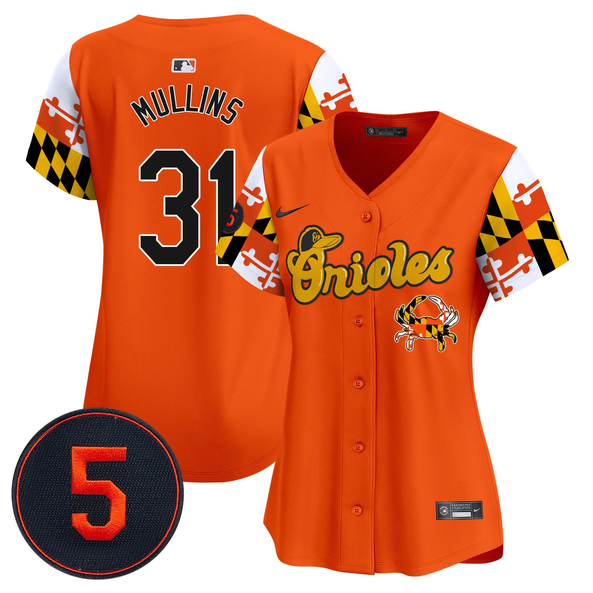 Women’s Baltimore Robinson Patch Vapor Premier Limited Jersey V7