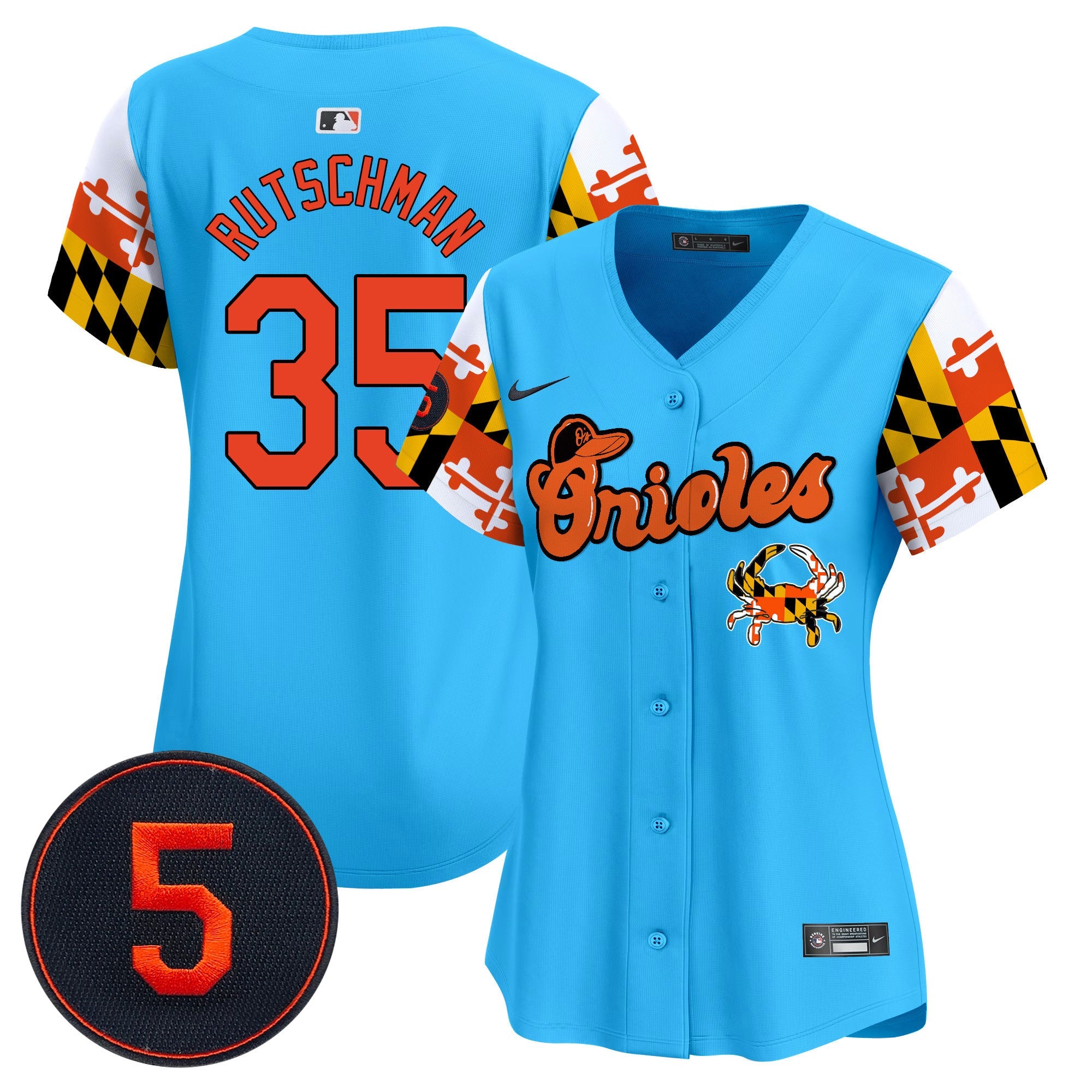 Women’s Baltimore Robinson Patch Vapor Premier Limited Jersey V7