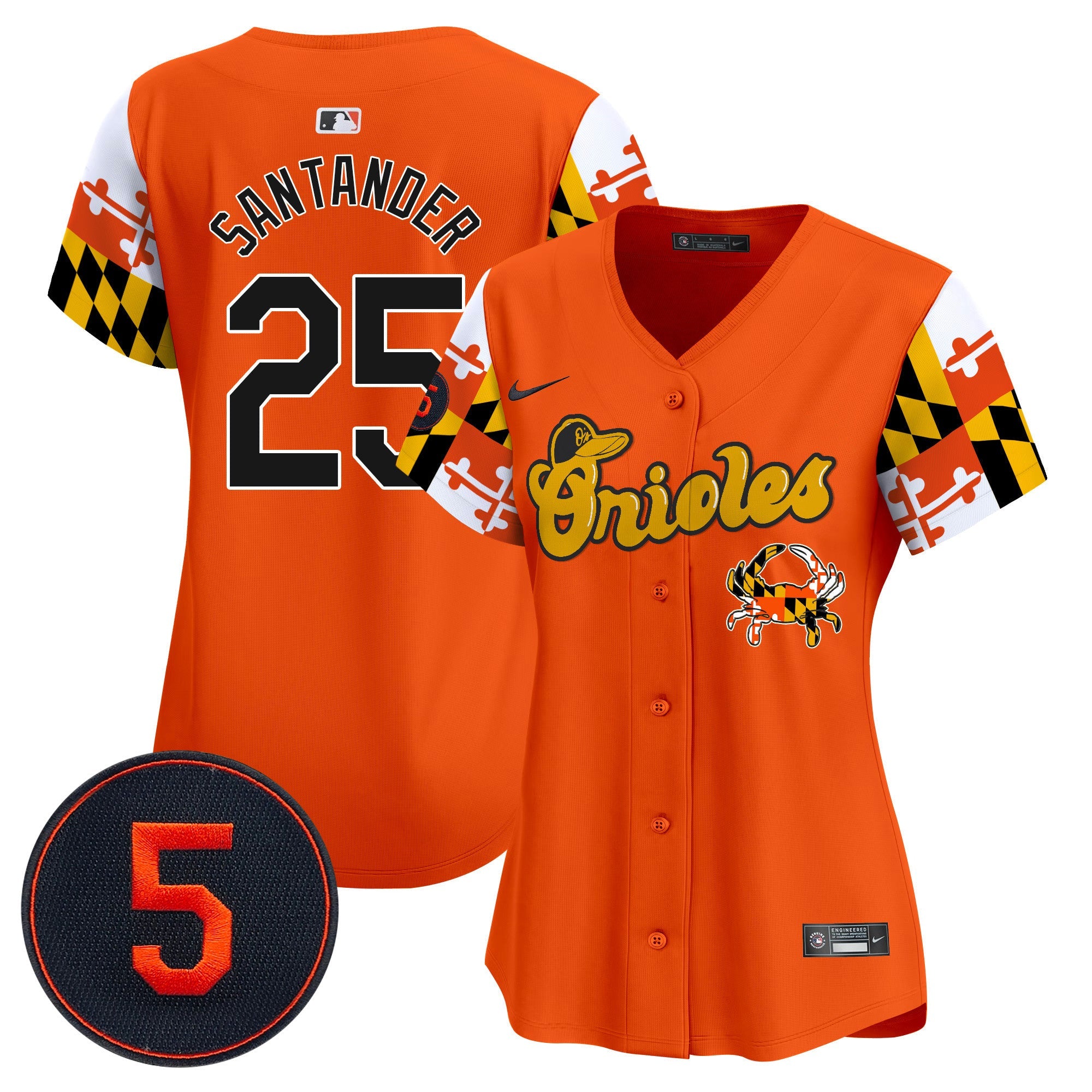 Women’s Baltimore Robinson Patch Vapor Premier Limited Jersey V7
