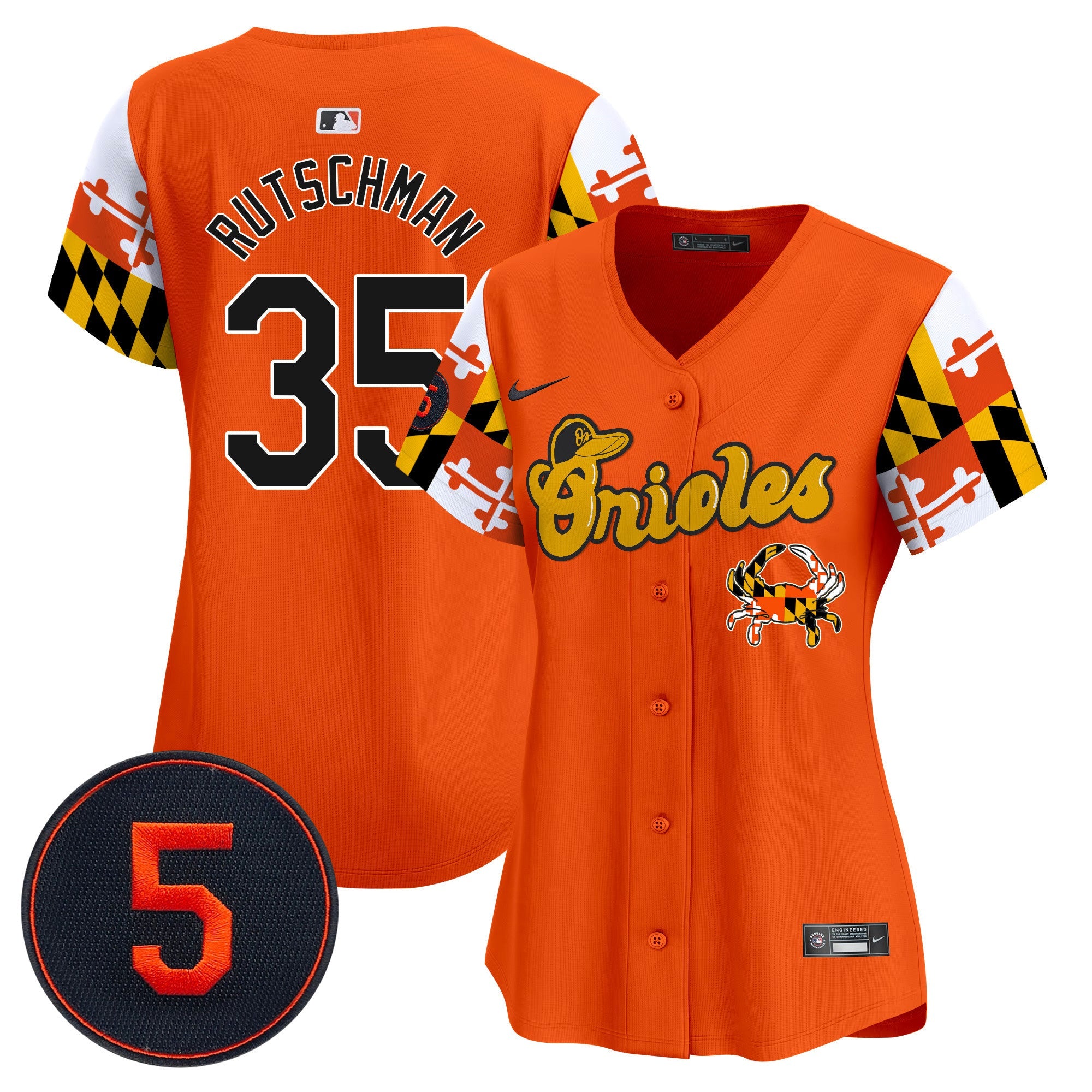 Women’s Baltimore Robinson Patch Vapor Premier Limited Jersey V7