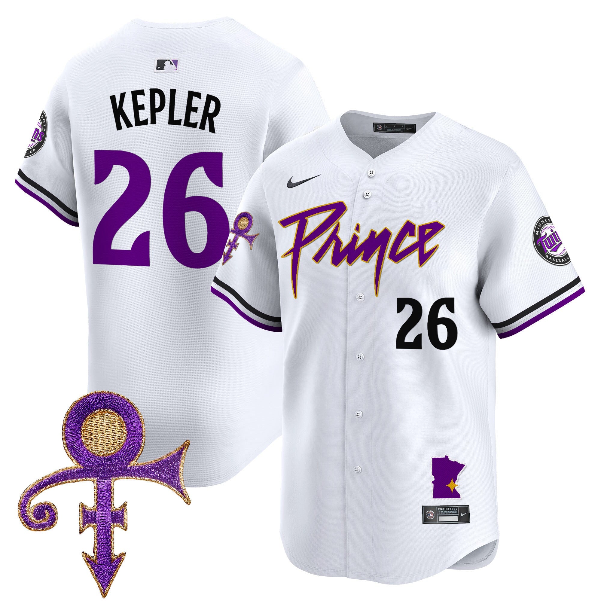 Men’s Minnesota Prince Patch Vapor Premier Limited Jersey V2