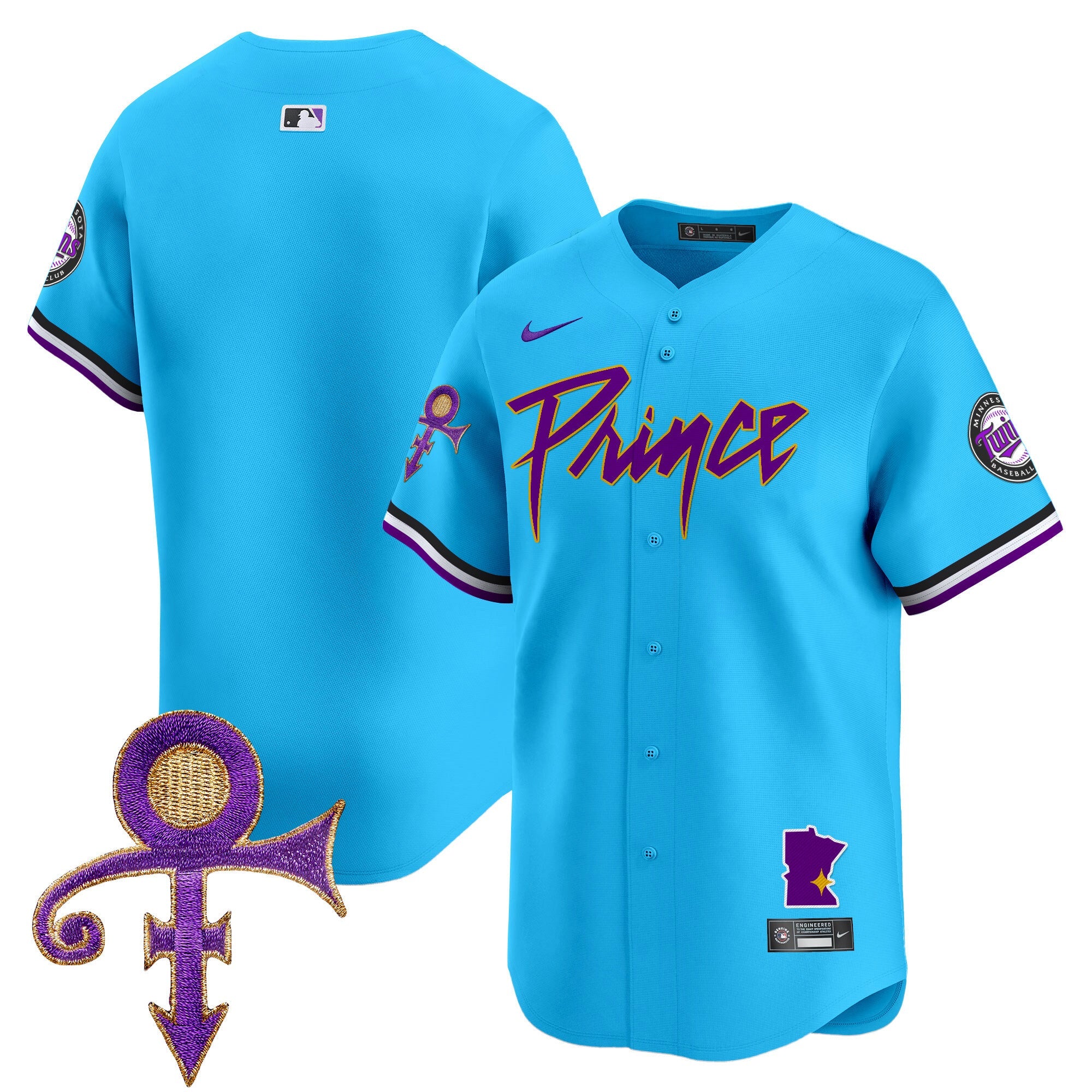 Men’s Minnesota Prince Patch Vapor Premier Limited Jersey V2