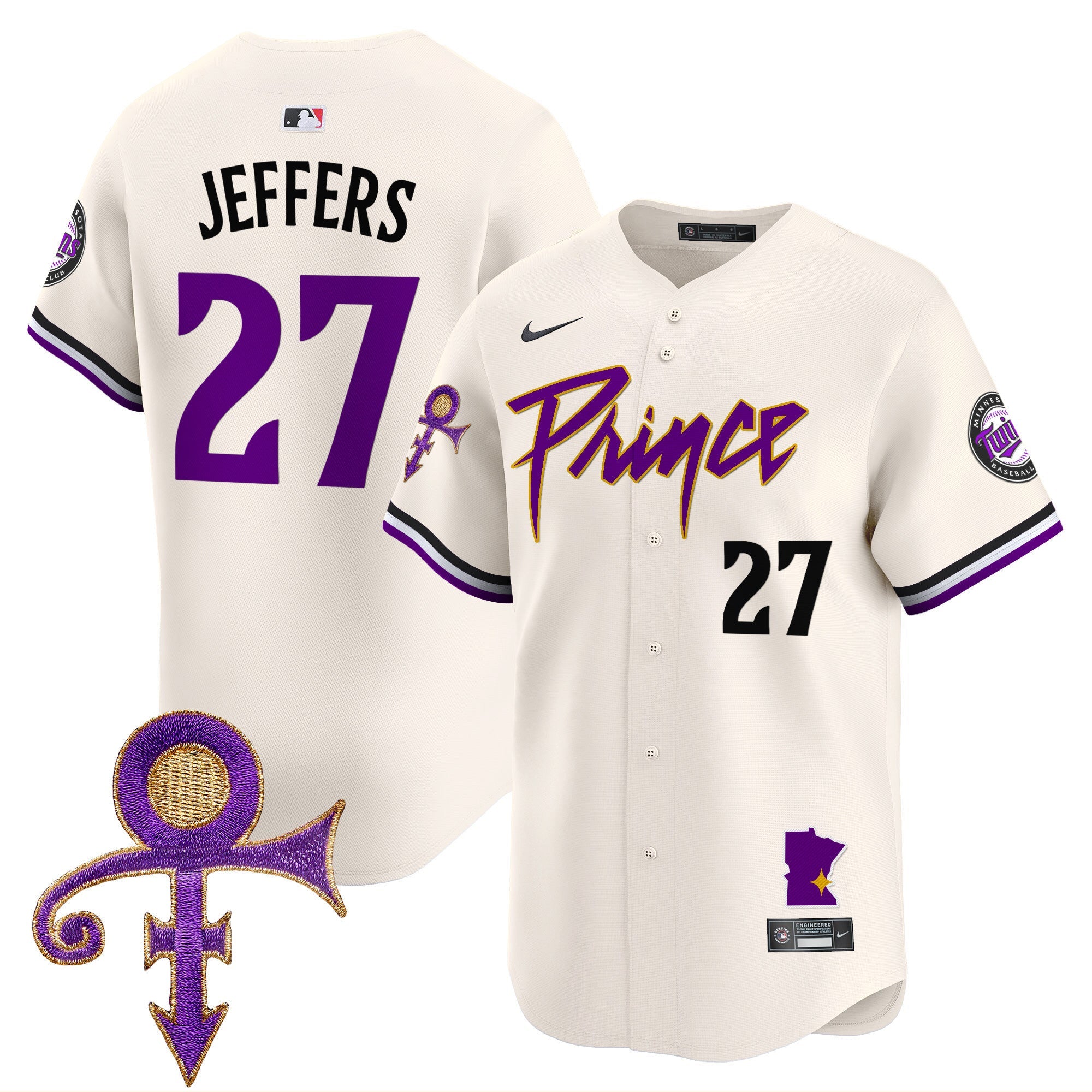 Men’s Minnesota Prince Patch Vapor Premier Limited Jersey V2
