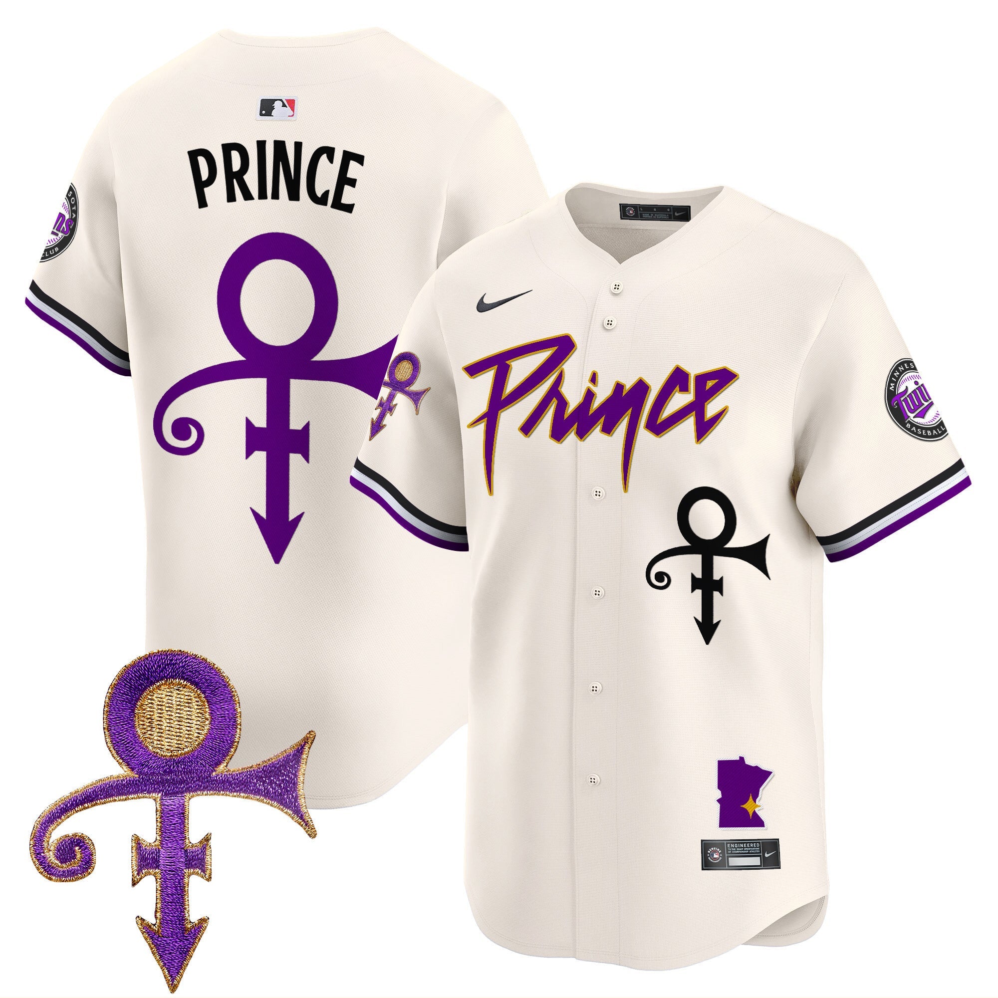 Men’s Minnesota Prince Patch Vapor Premier Limited Jersey V2