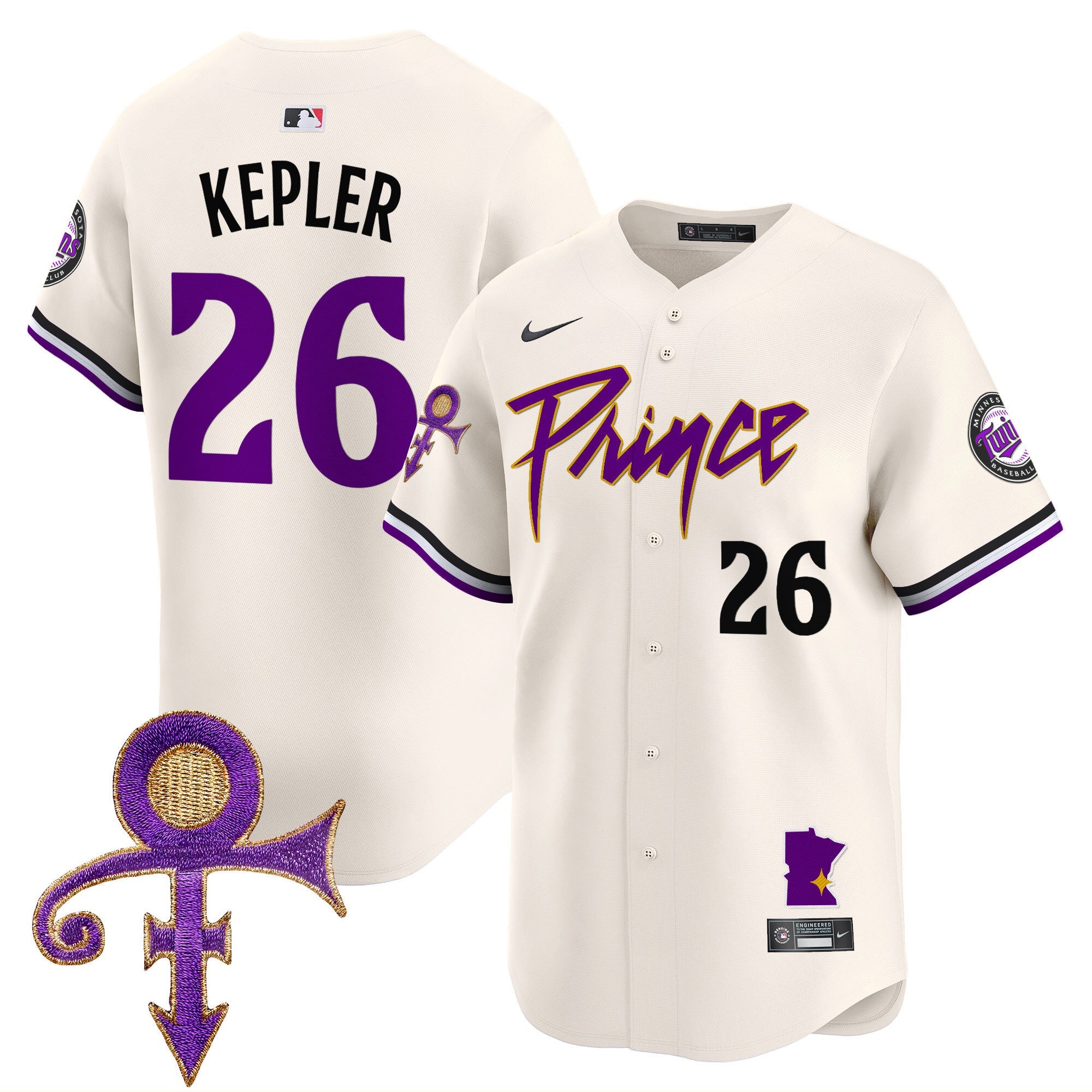Men’s Minnesota Prince Patch Vapor Premier Limited Jersey V2