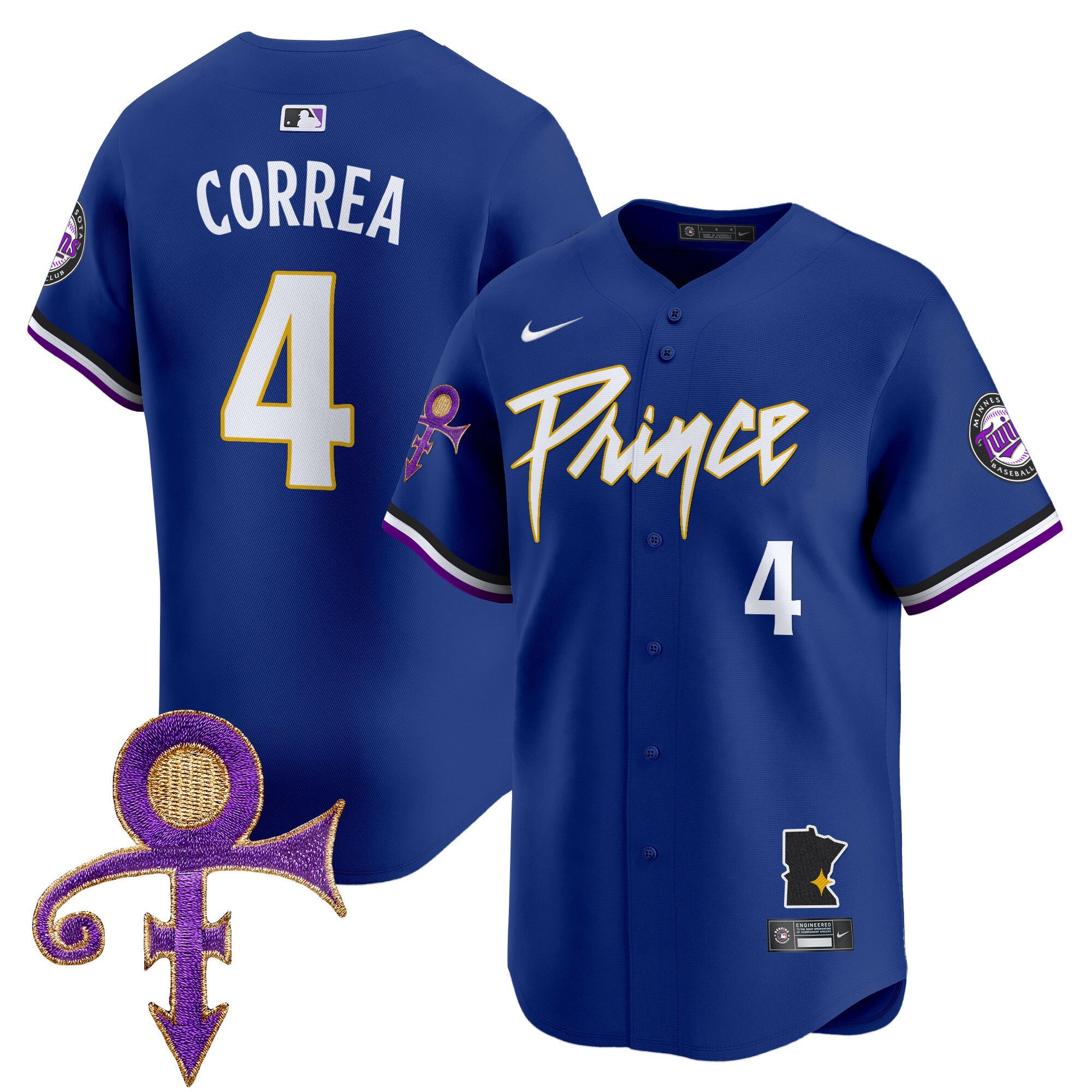 Men’s Minnesota Prince Patch Vapor Premier Limited Jersey V2