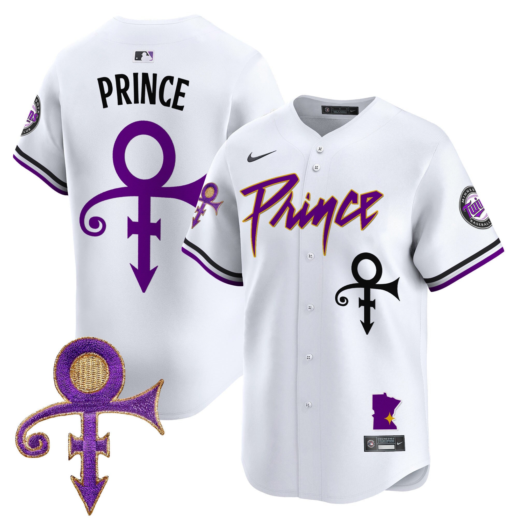 Men’s Minnesota Prince Patch Vapor Premier Limited Jersey V2