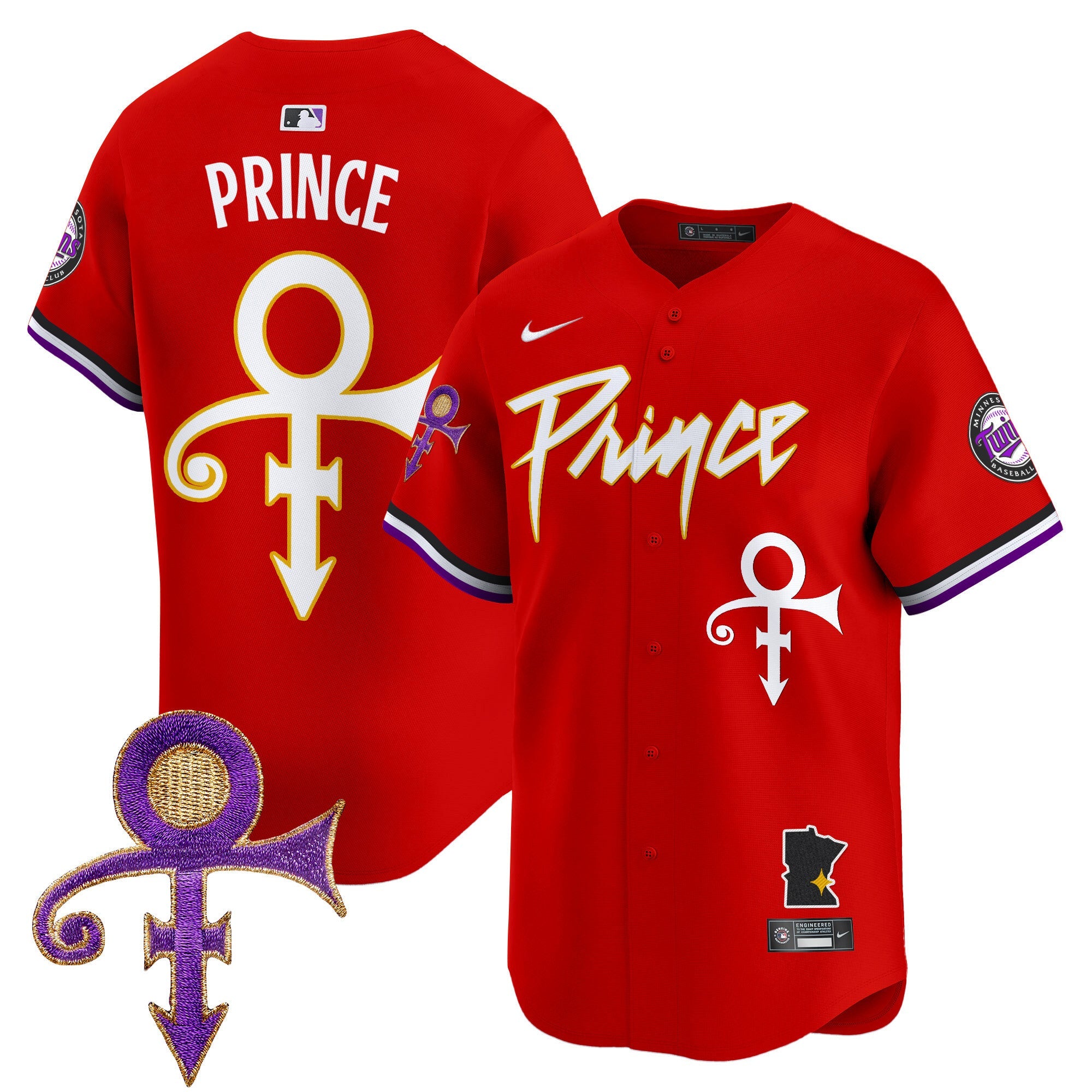 Men’s Minnesota Prince Patch Vapor Premier Limited Jersey V2