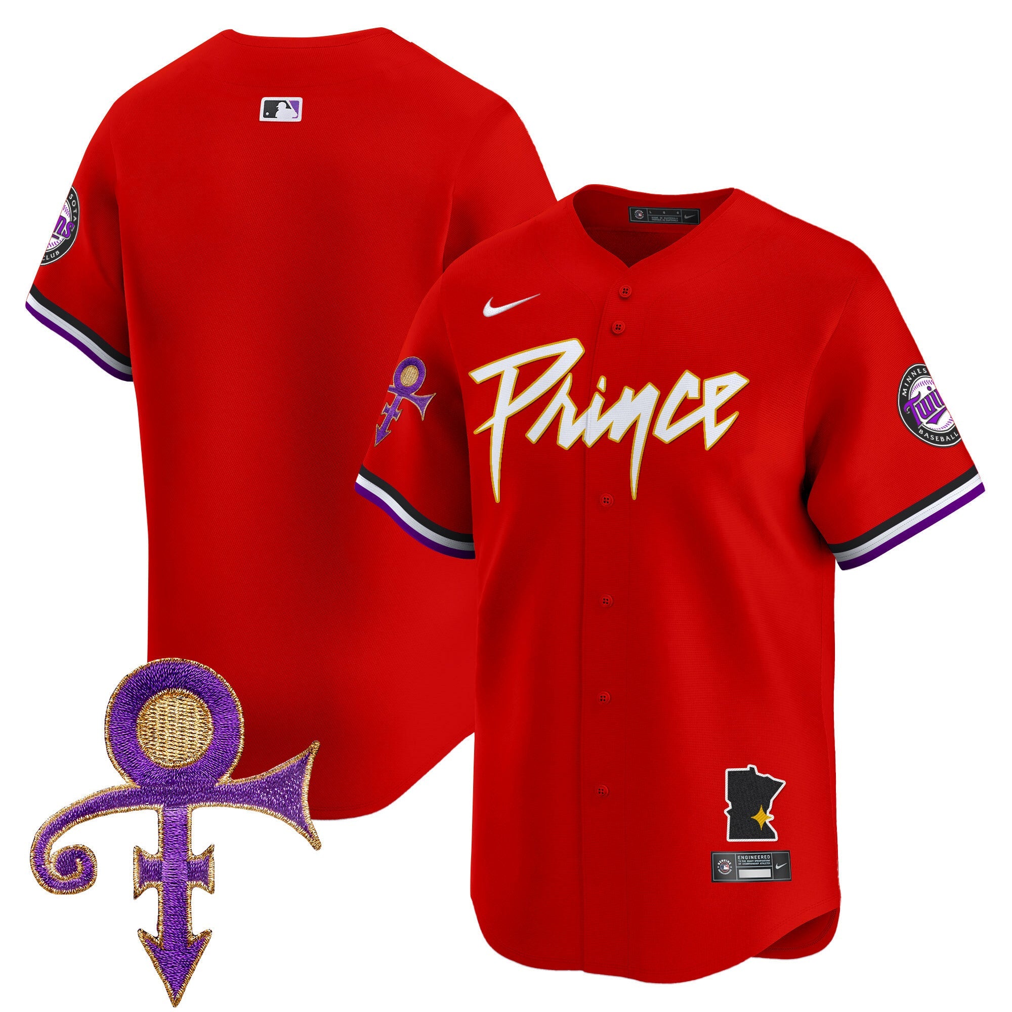 Men’s Minnesota Prince Patch Vapor Premier Limited Jersey V2
