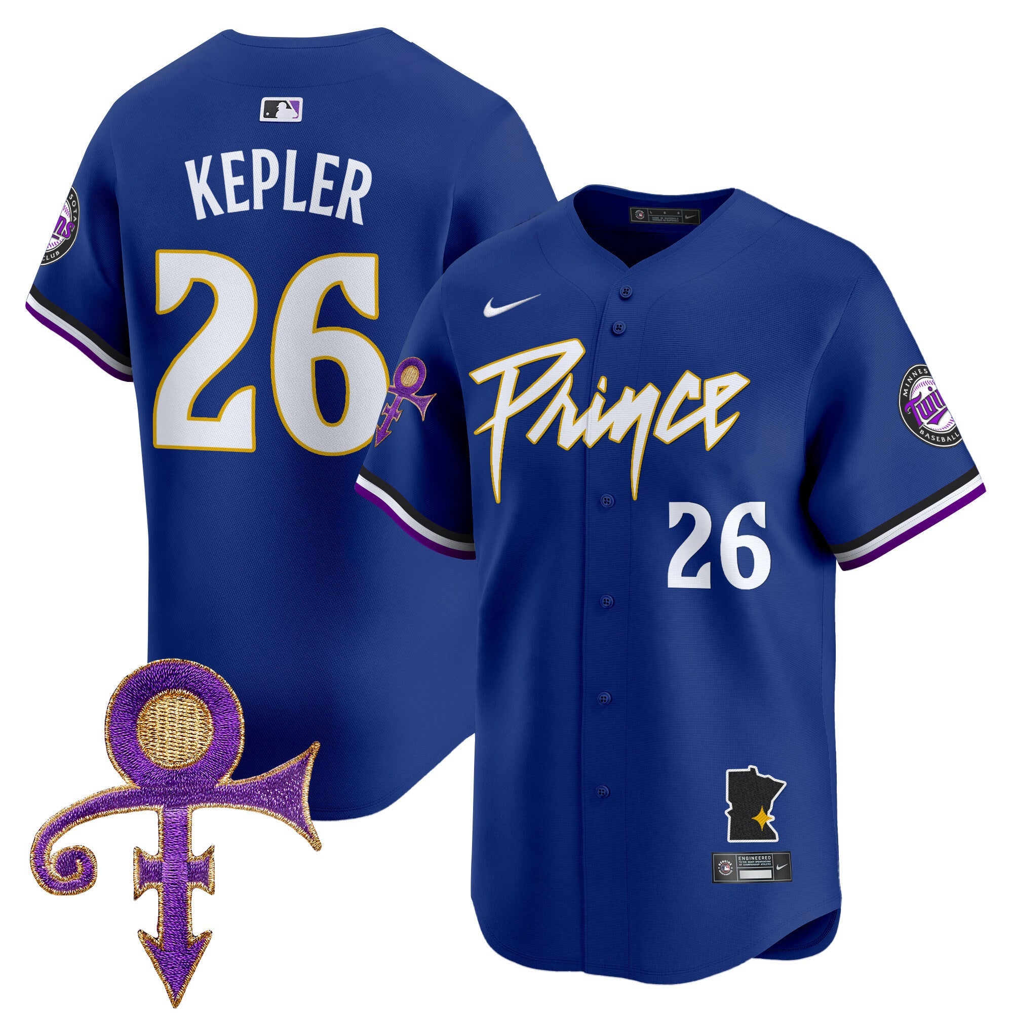 Men’s Minnesota Prince Patch Vapor Premier Limited Jersey V2